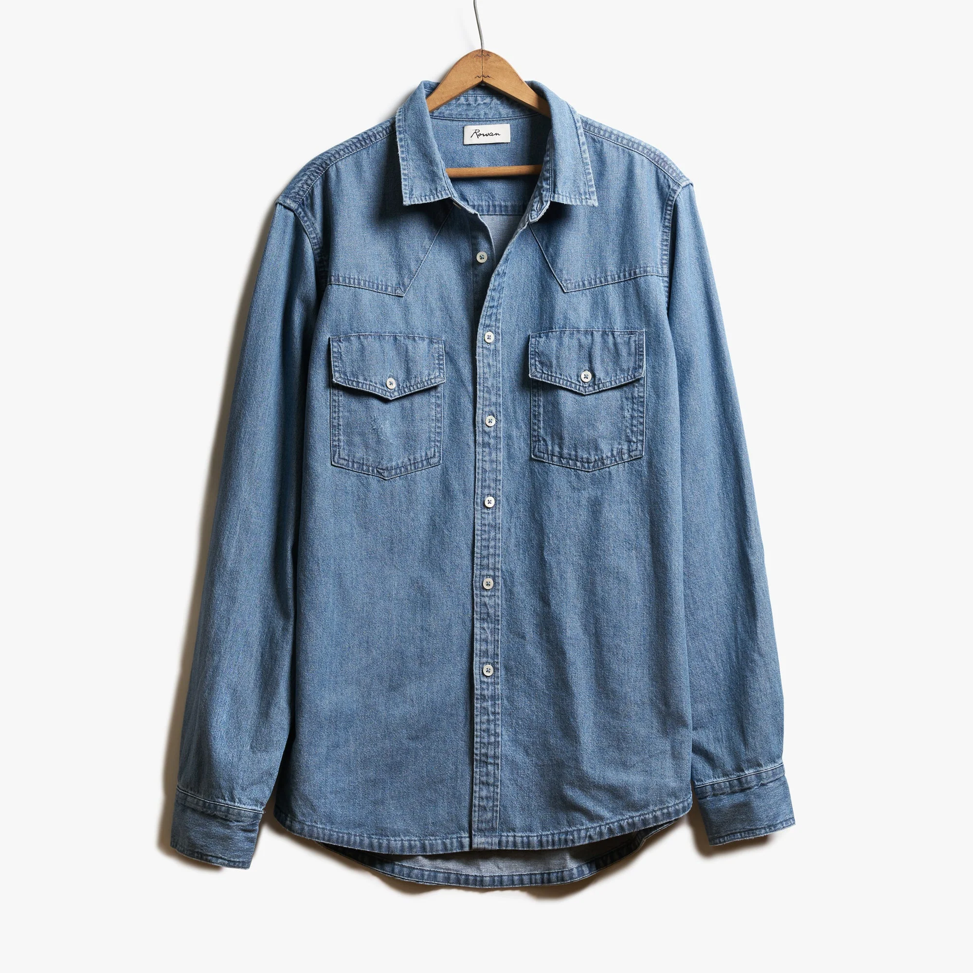 Abilene Long Sleeve Denim Shirt - Image 6