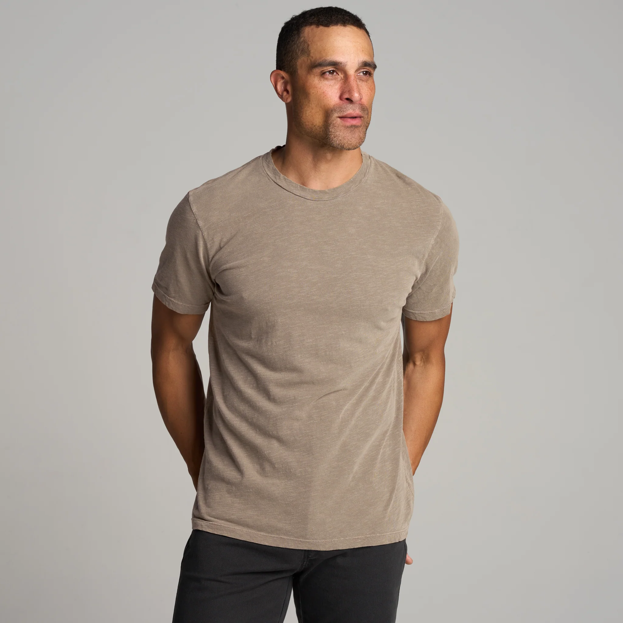 Asher Standard Slub Tee - Image 8