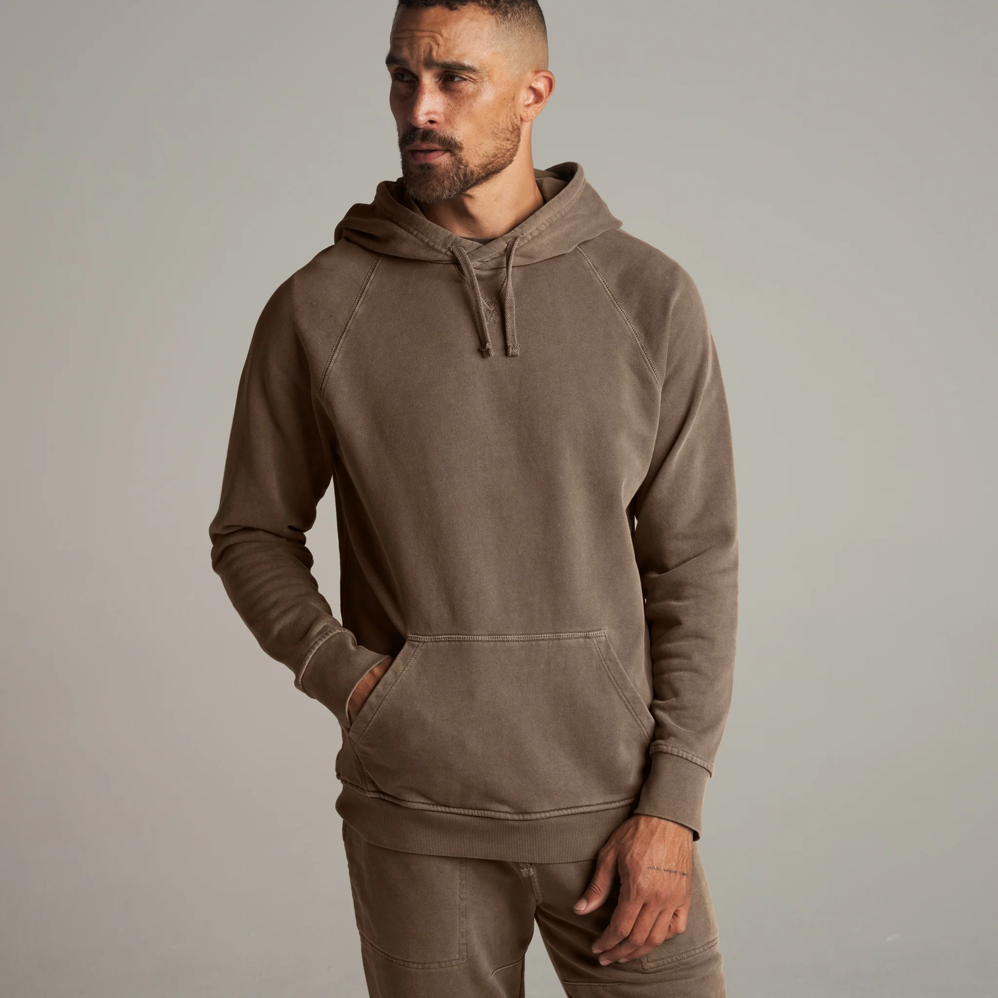 Barton Terry Raglan Hoodie - Image 17
