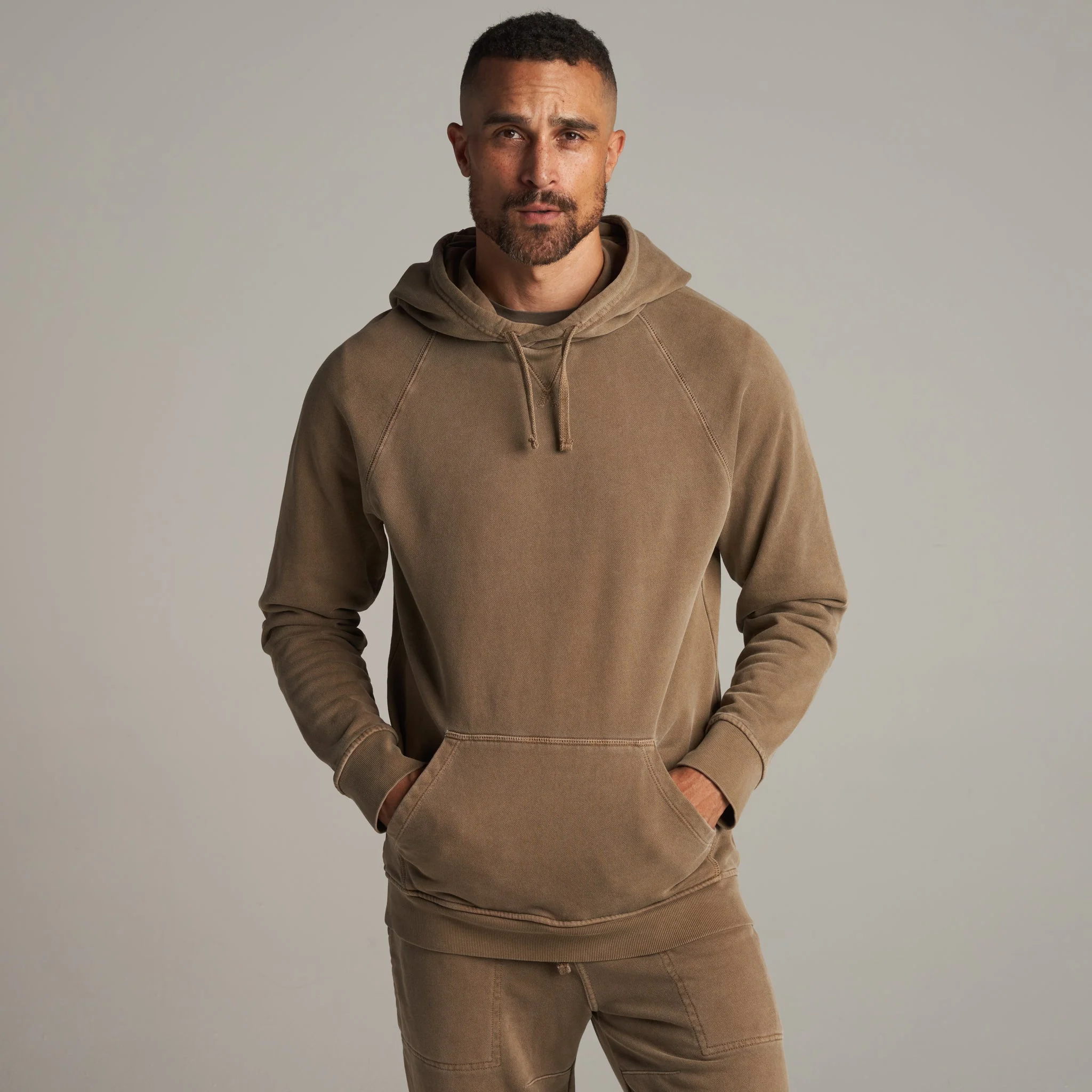 Barton Terry Raglan Hoodie - Image 19