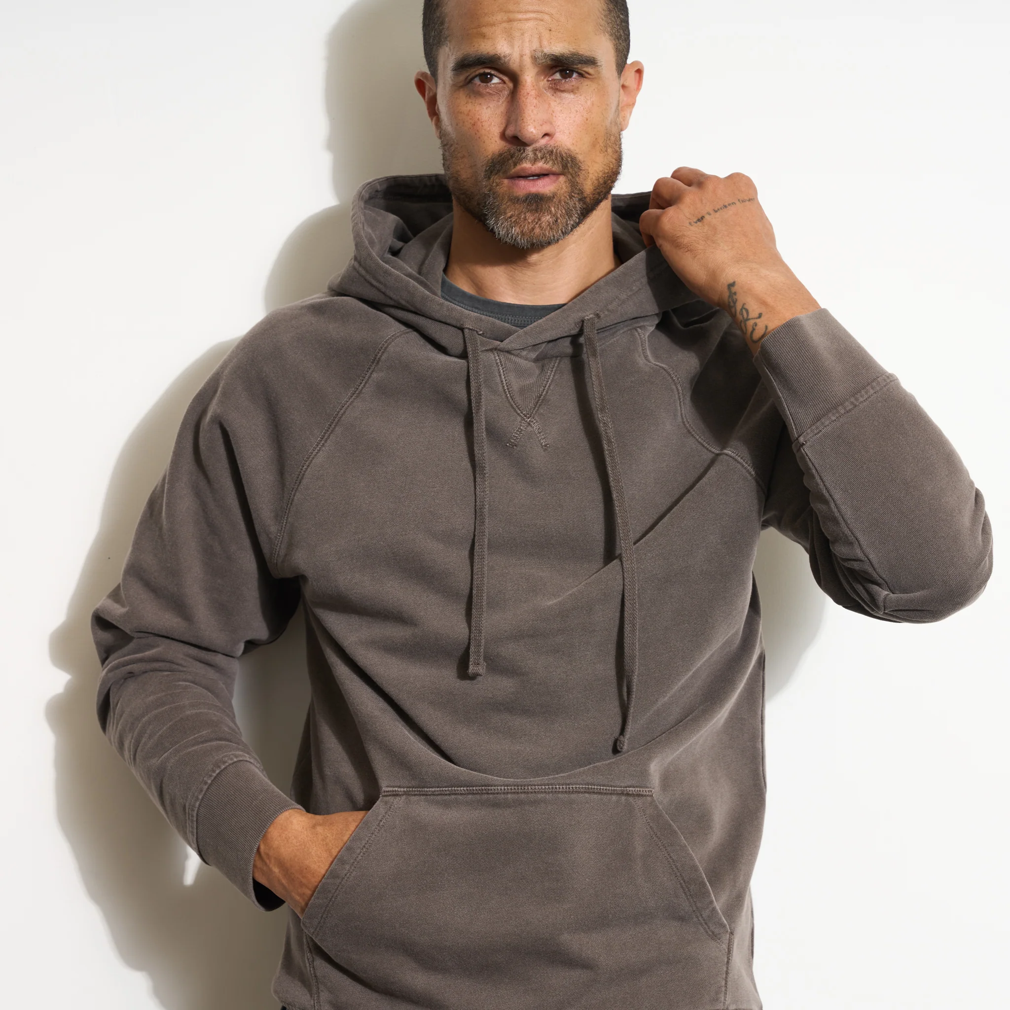 Barton Terry Raglan Hoodie - Image 3