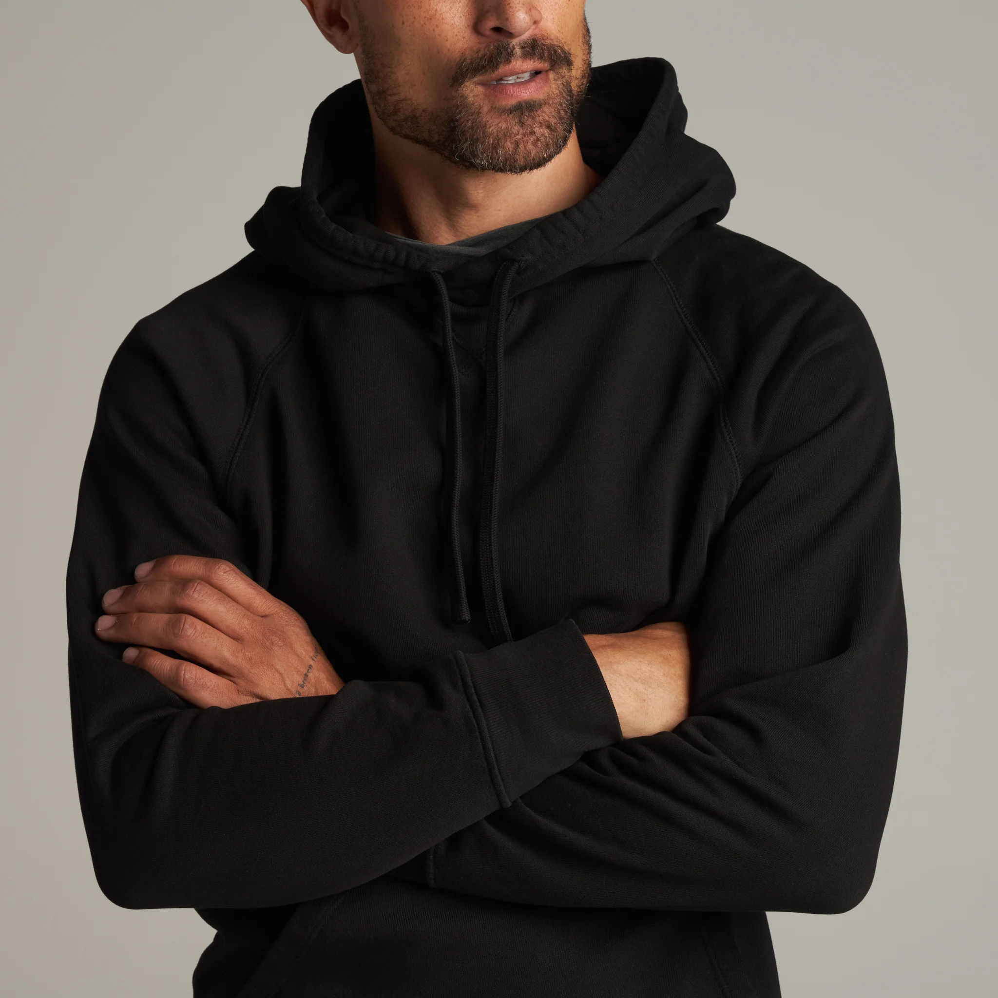 Barton Terry Raglan Hoodie - Image 8