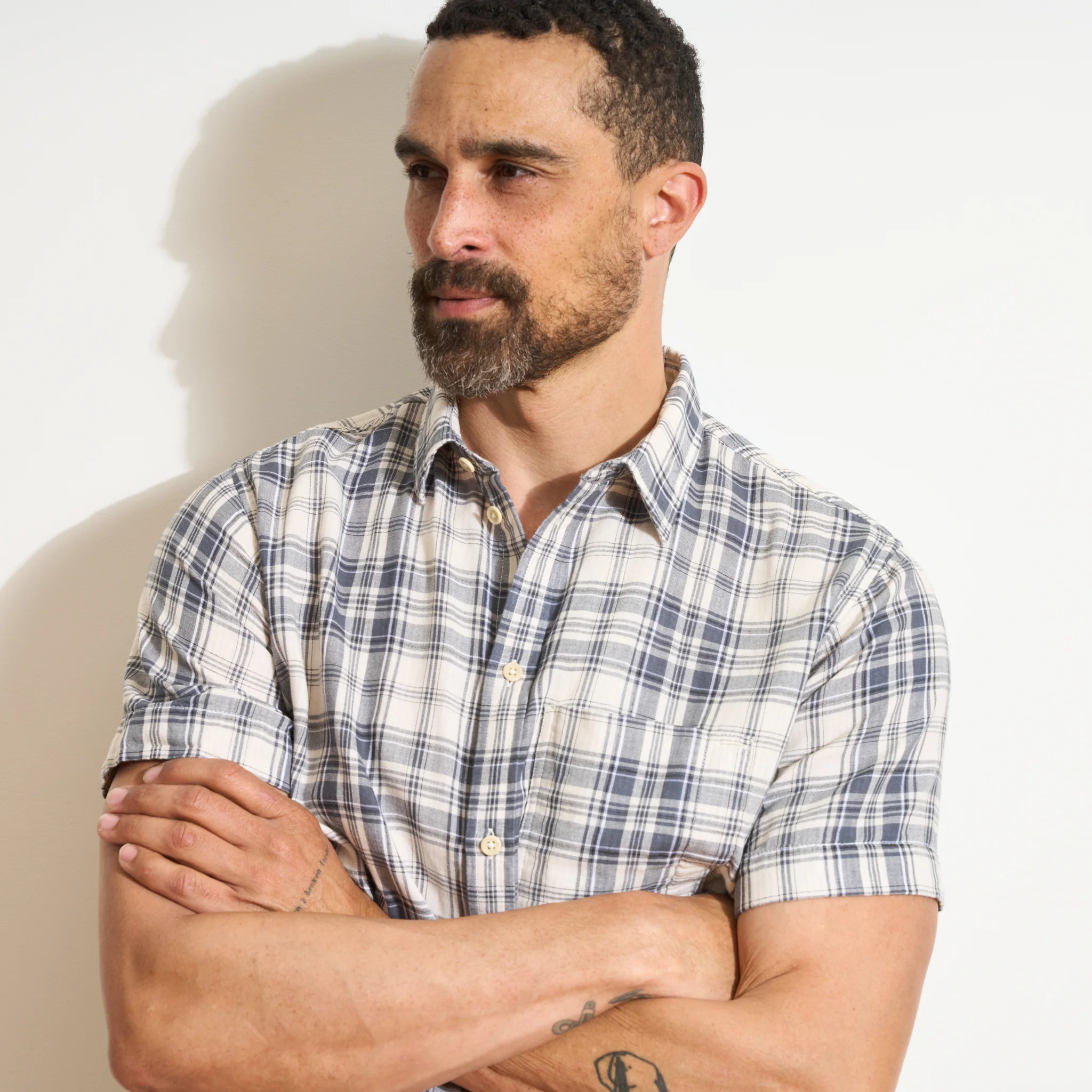 Bray Short Sleeve Plaid Shirt - Image 10
