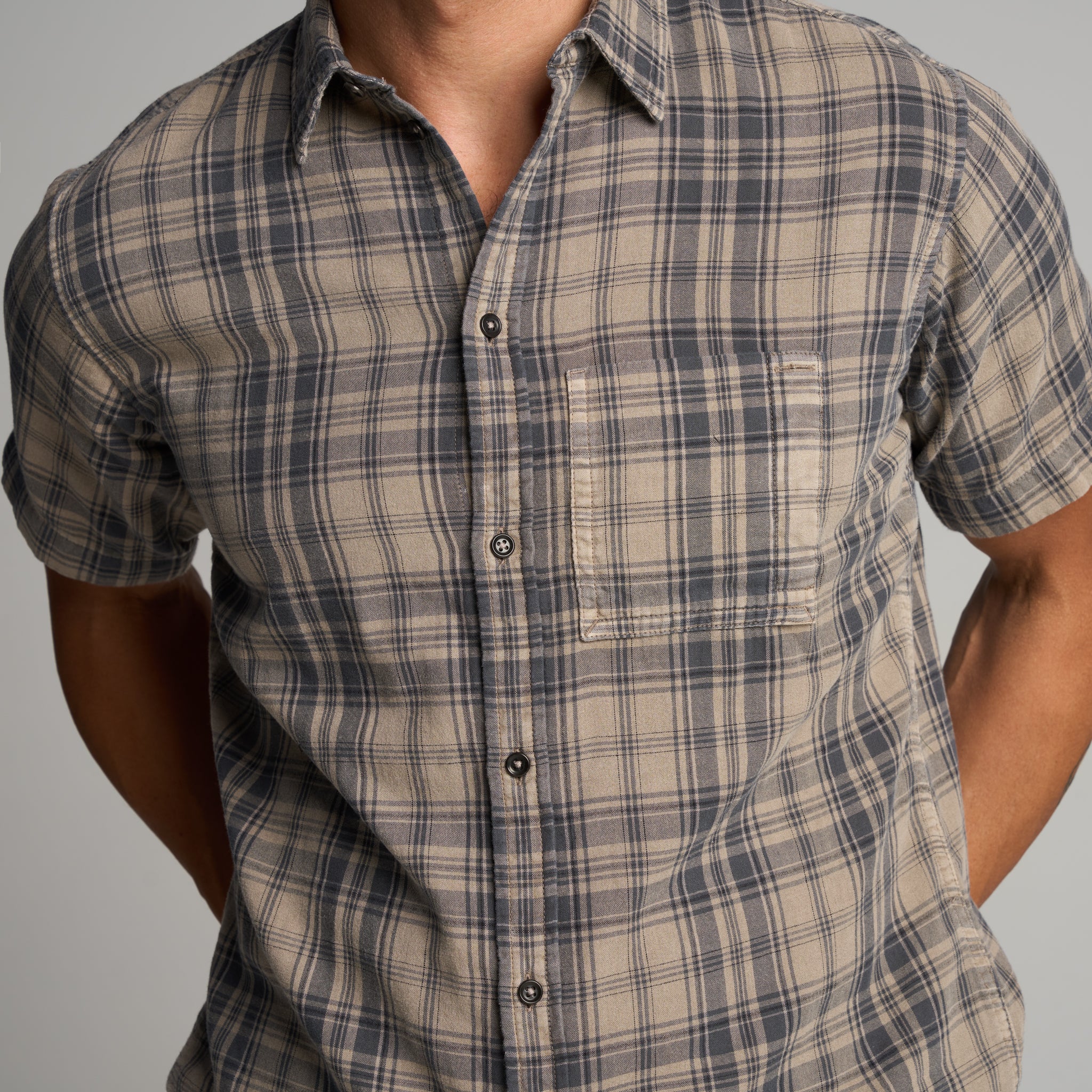 Bray Short Sleeve Plaid Shirt - Image 13