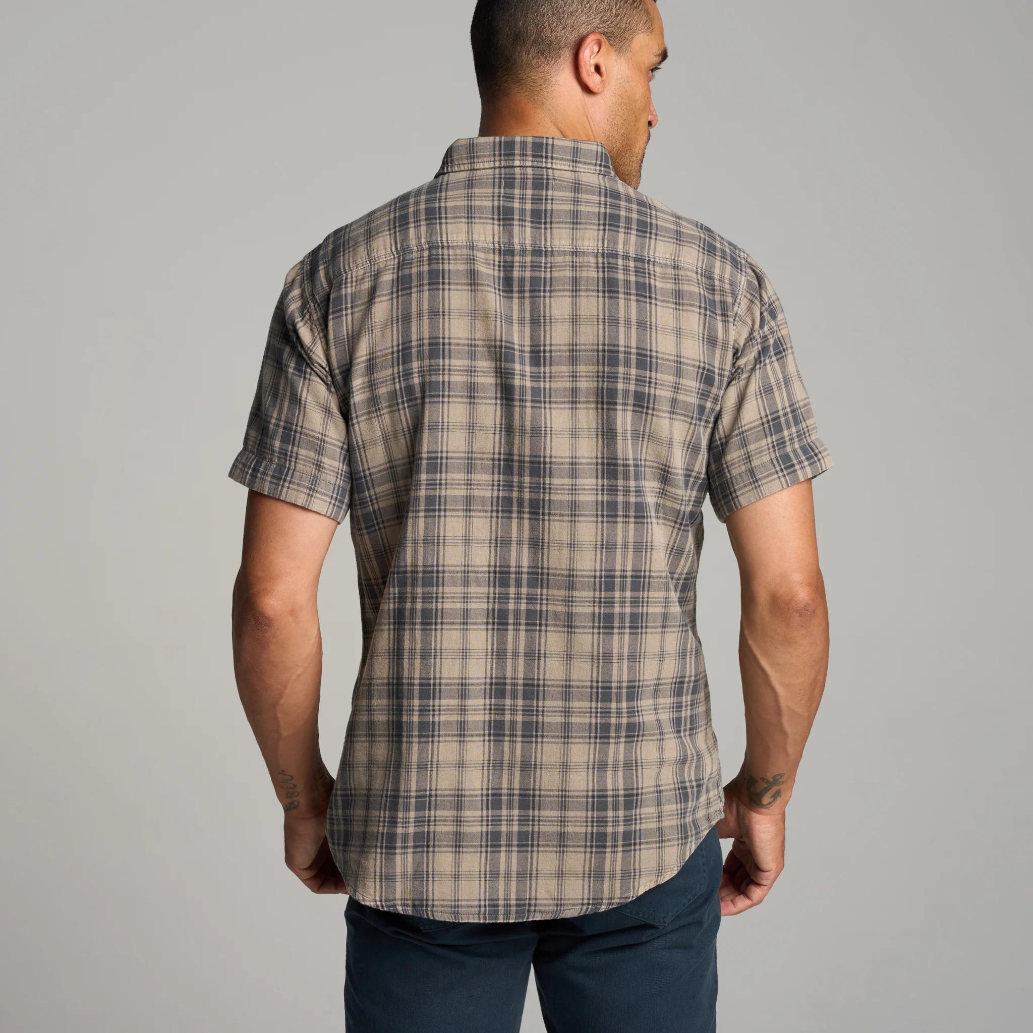 Bray Short Sleeve Plaid Shirt - Image 14