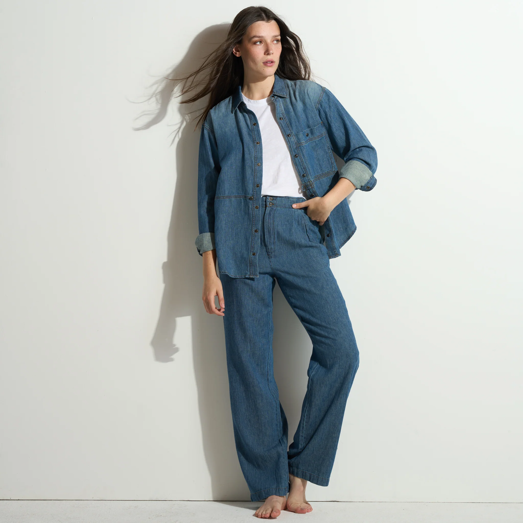 Cameron Japanese Fluid Denim Pant - Image 6
