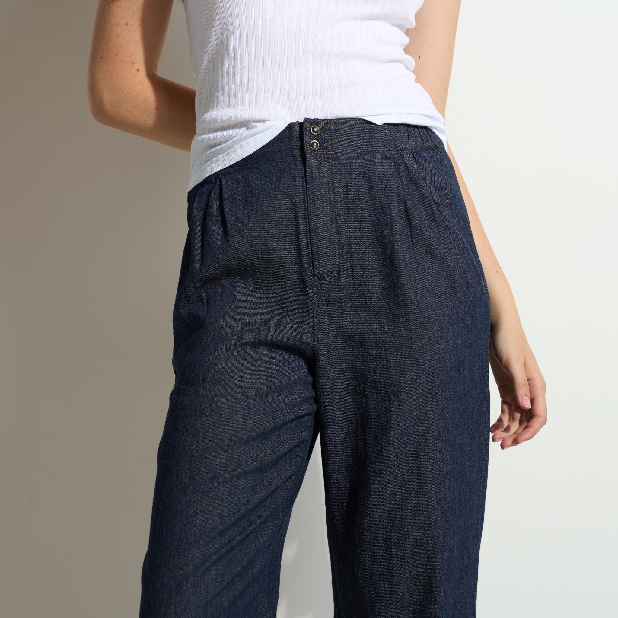 Cameron Japanese Fluid Denim Pant - Image 8