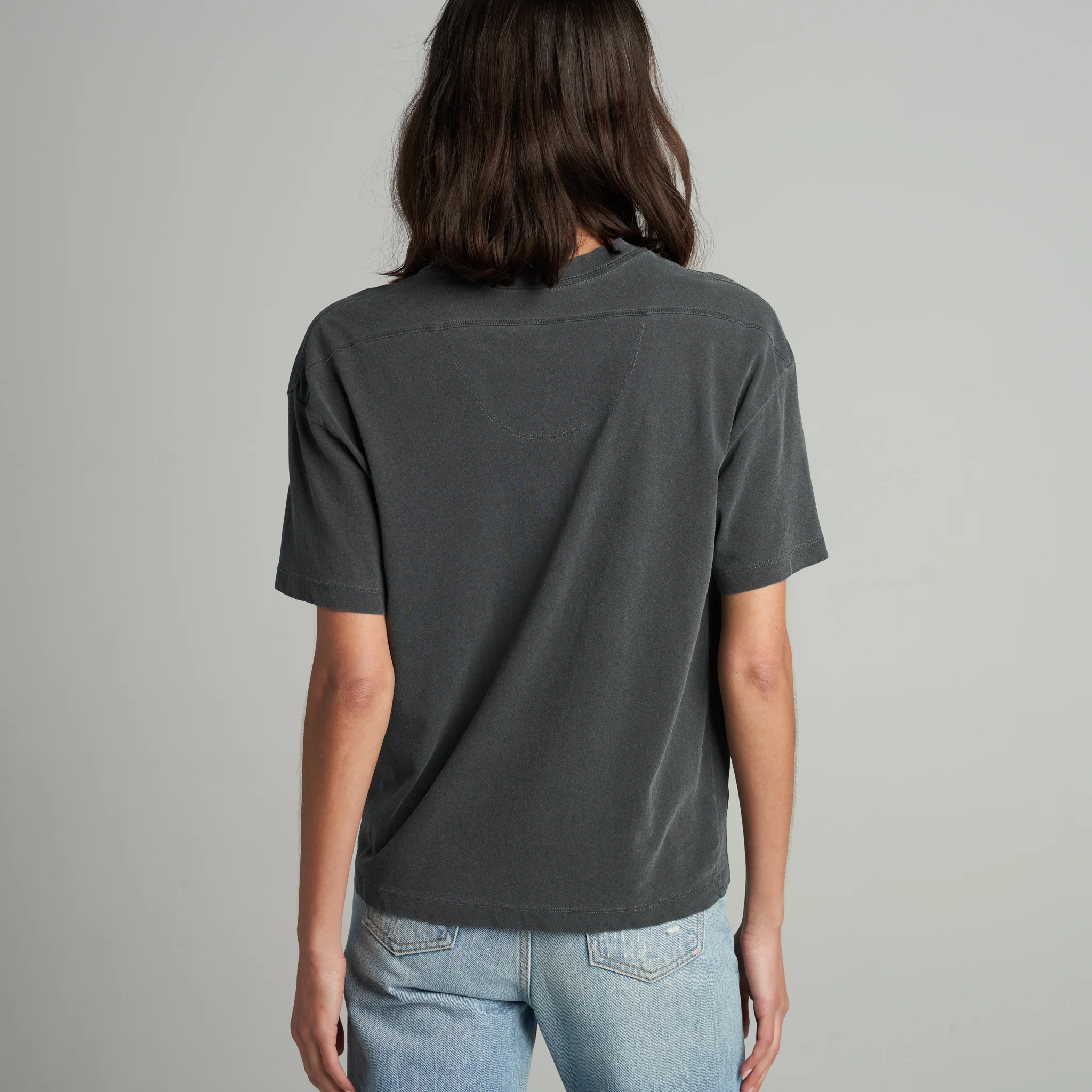 Claire Oversized Crewneck Tee - Image 15