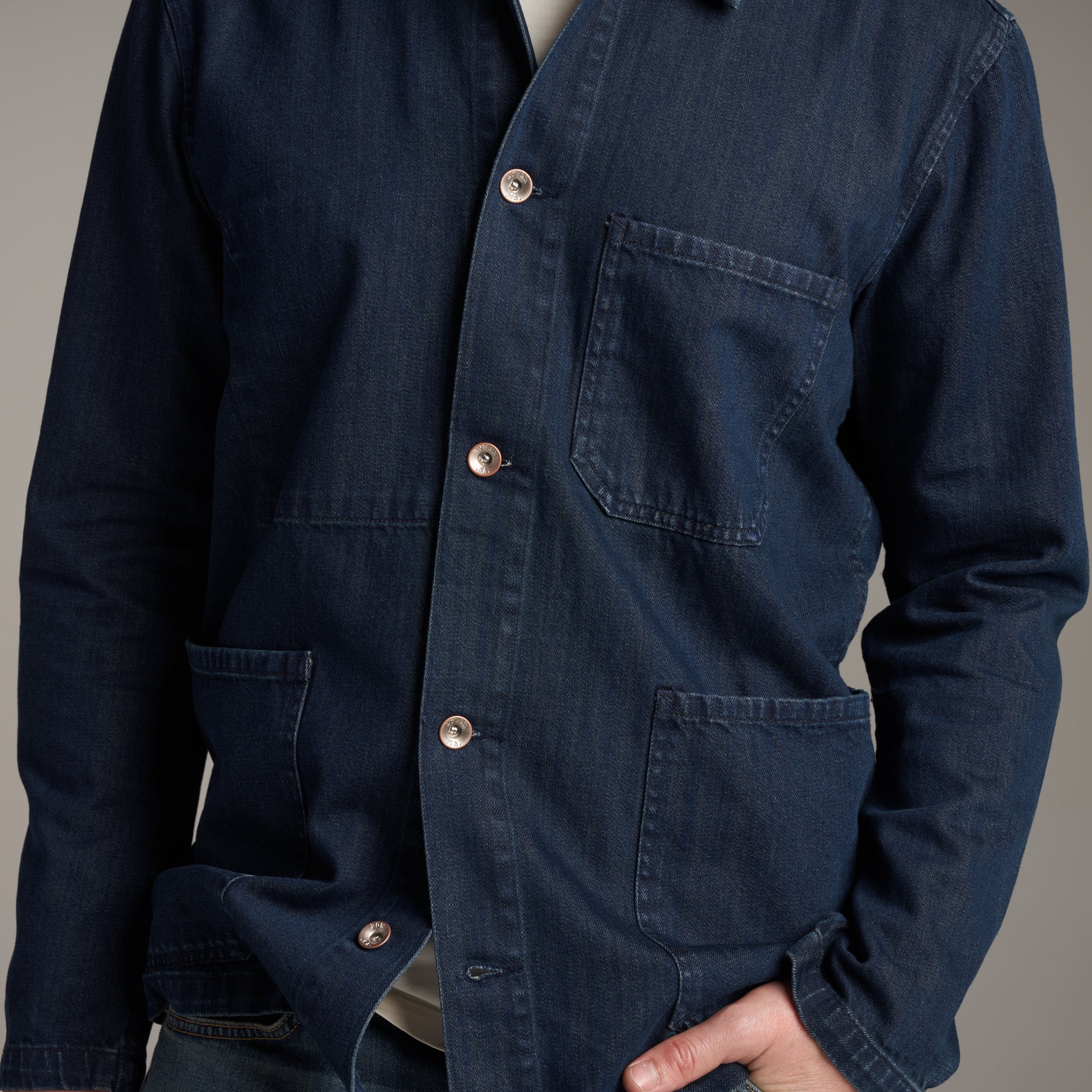 Duncan Denim Chore Jacket - Image 3