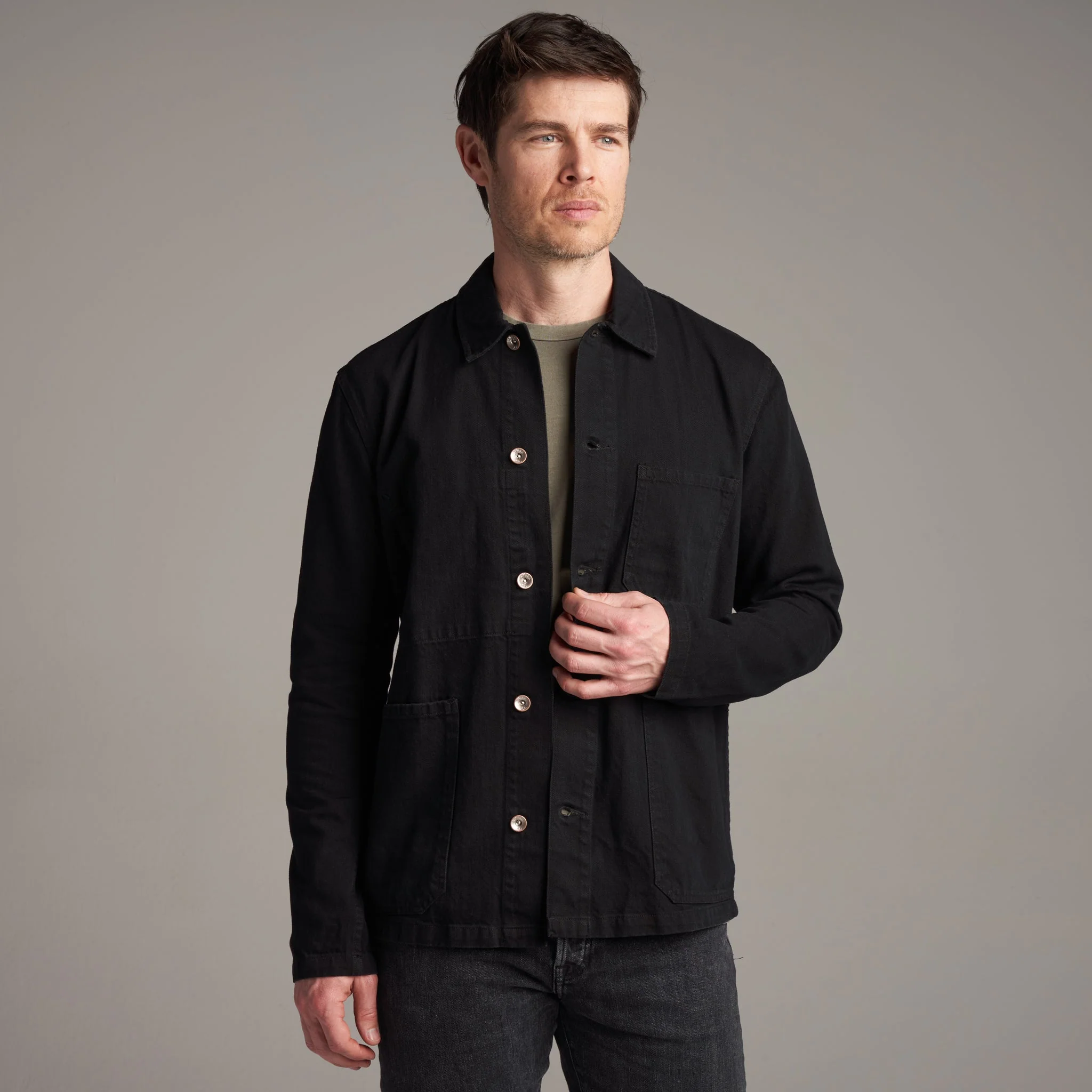 Duncan Denim Chore Jacket - Image 8