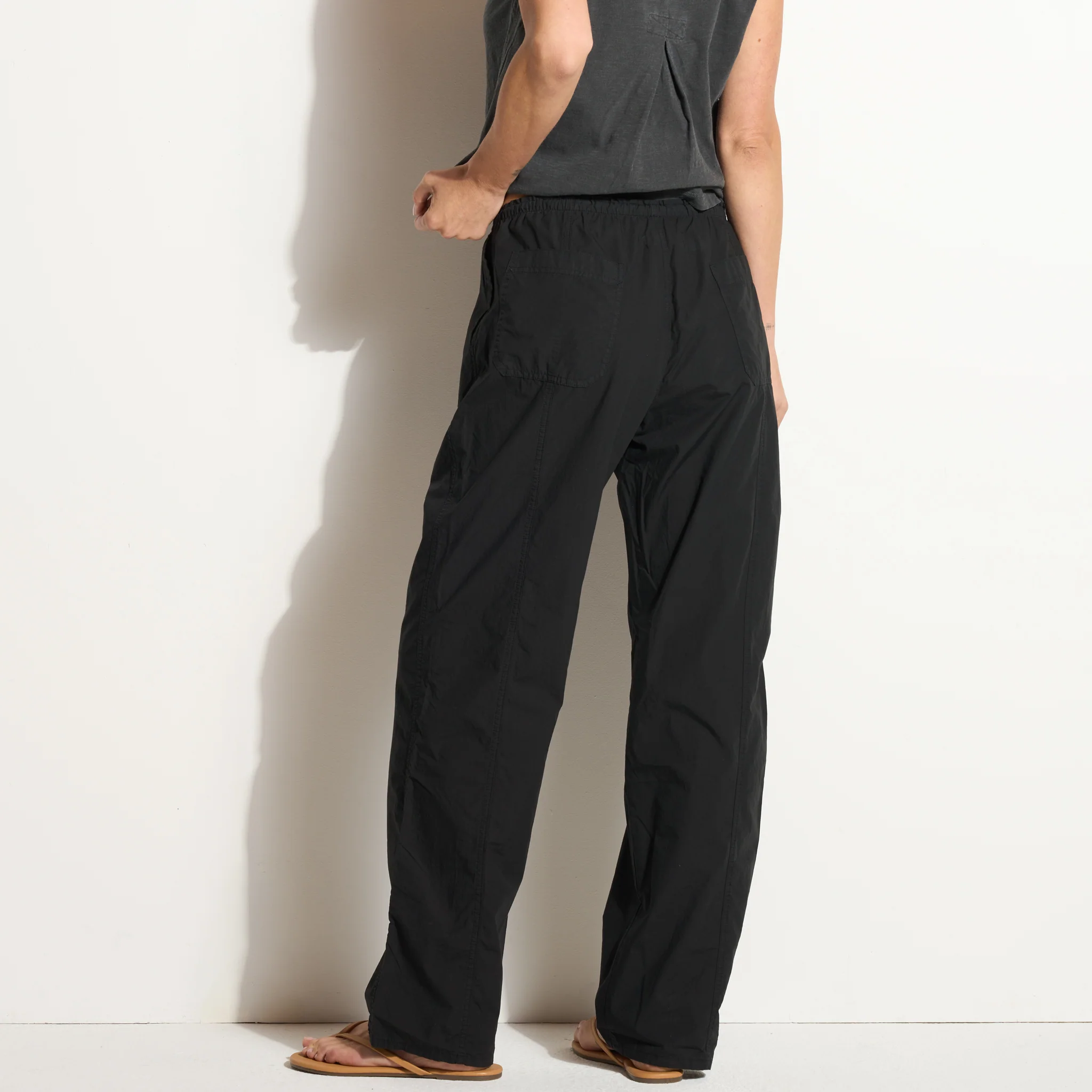 Eleanor Mid-Rise Poplin Pant - Image 10