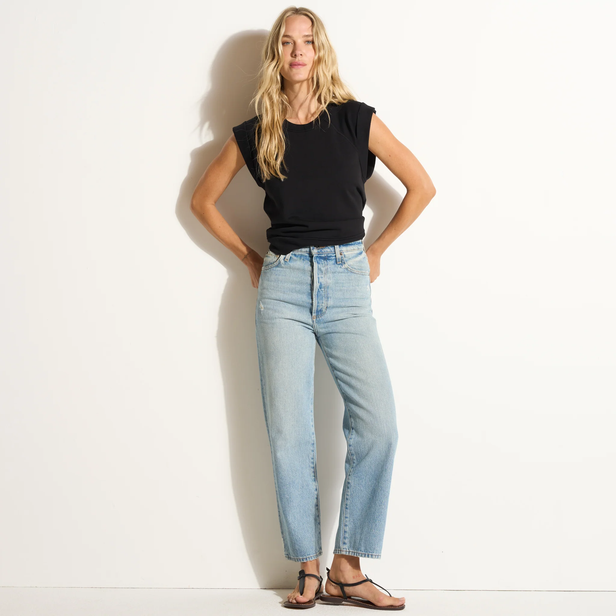 Estelle Cap-Sleeve Raglan Terry Sweatshirt - Image 7