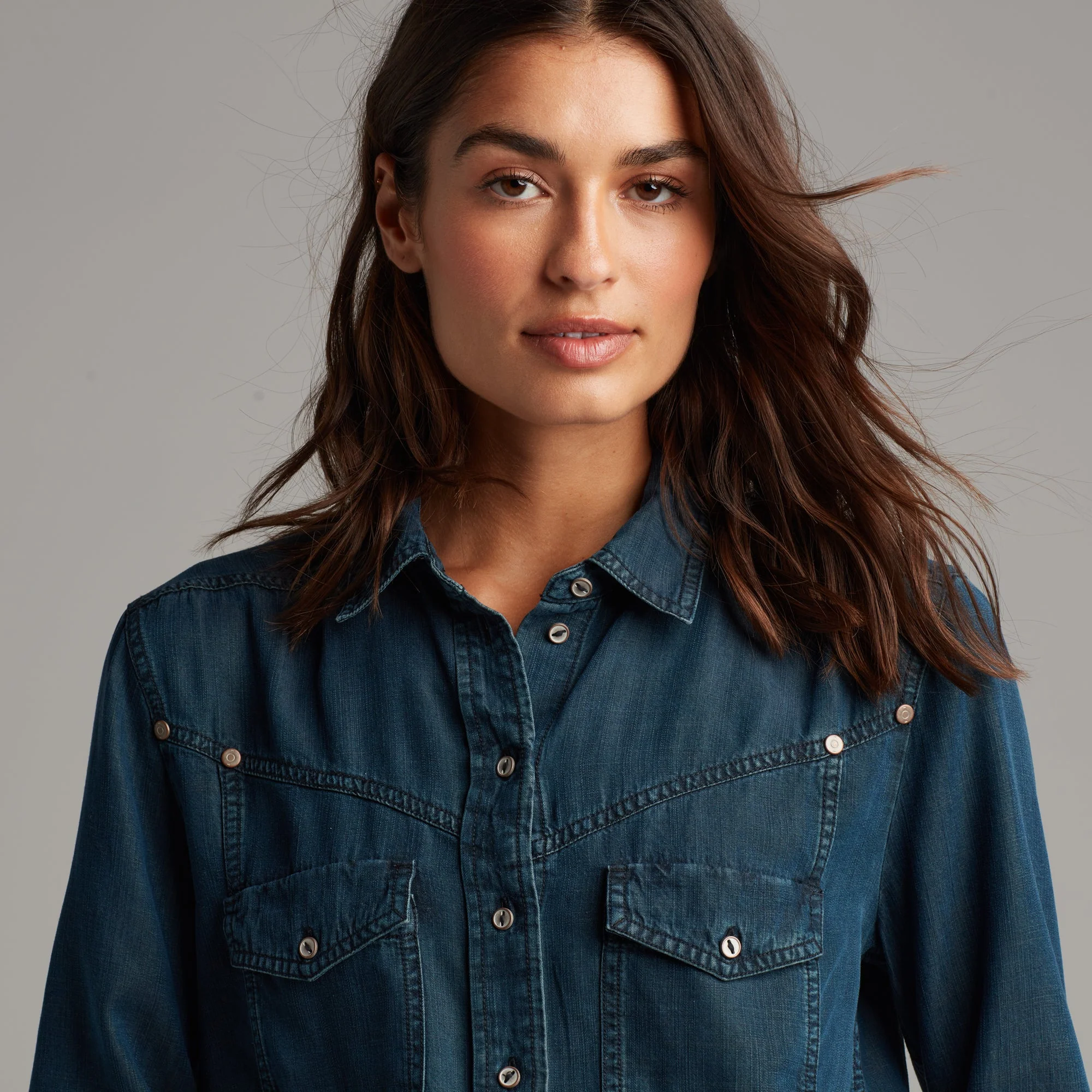 Florence Western Chambray Shirt - Image 6
