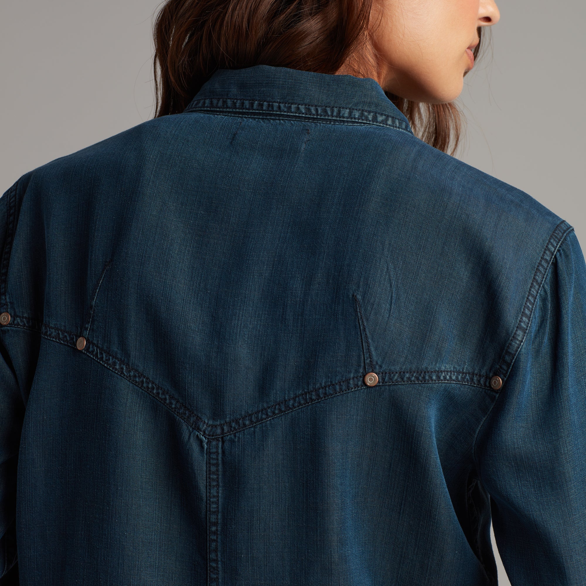 Florence Western Chambray Shirt - Image 8