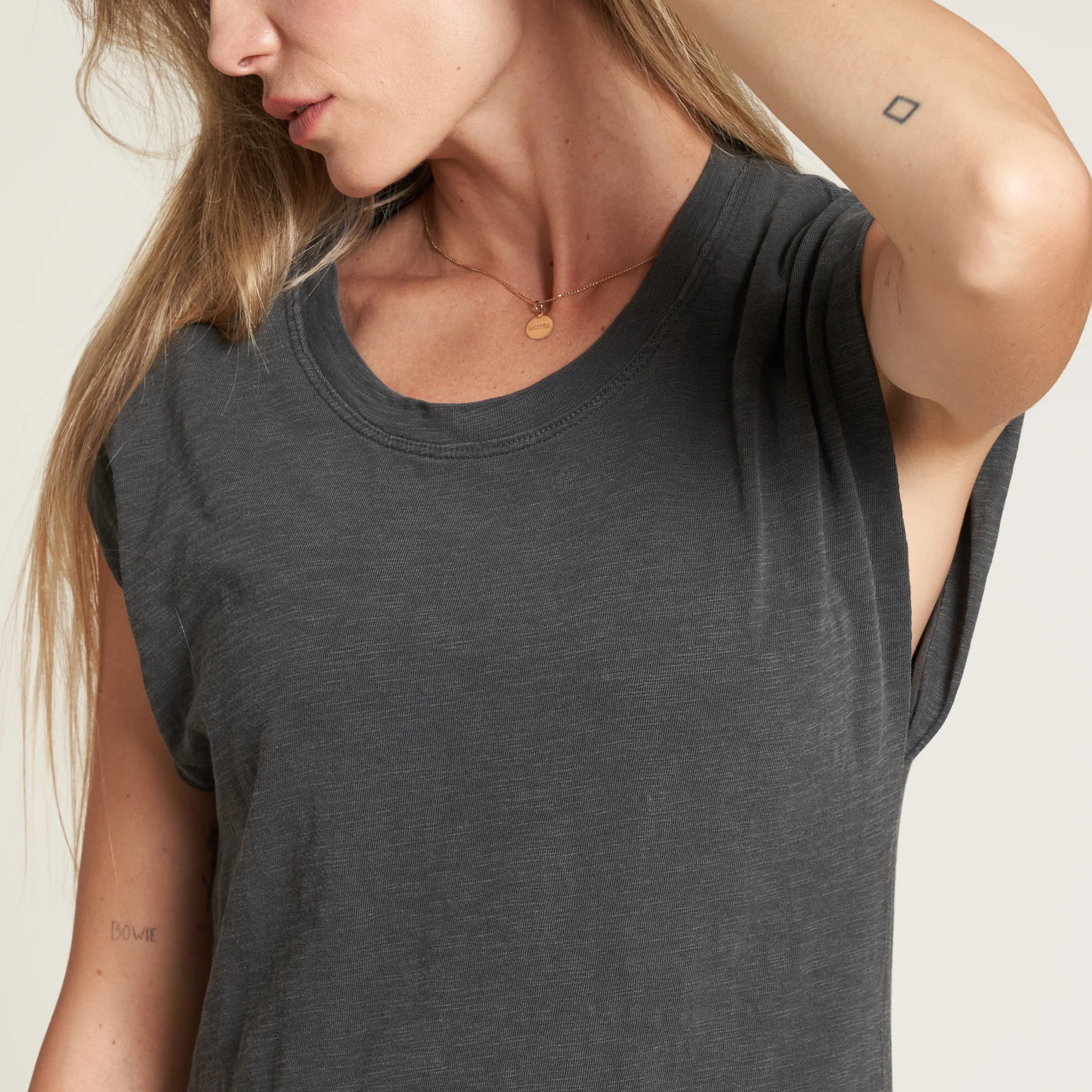 Georgia Slub Muscle Tank Dress - Image 15