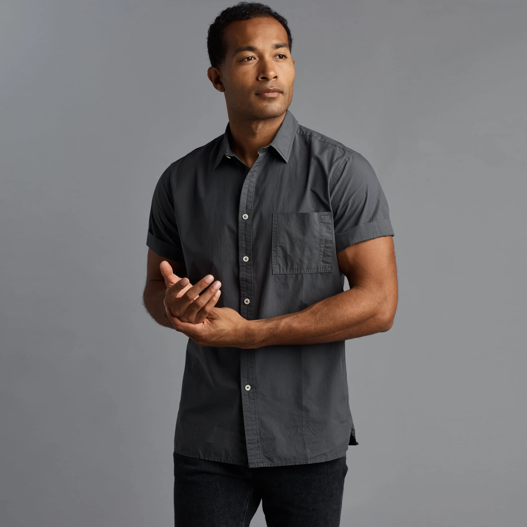 Houston Short Sleeve Poplin Shirt
