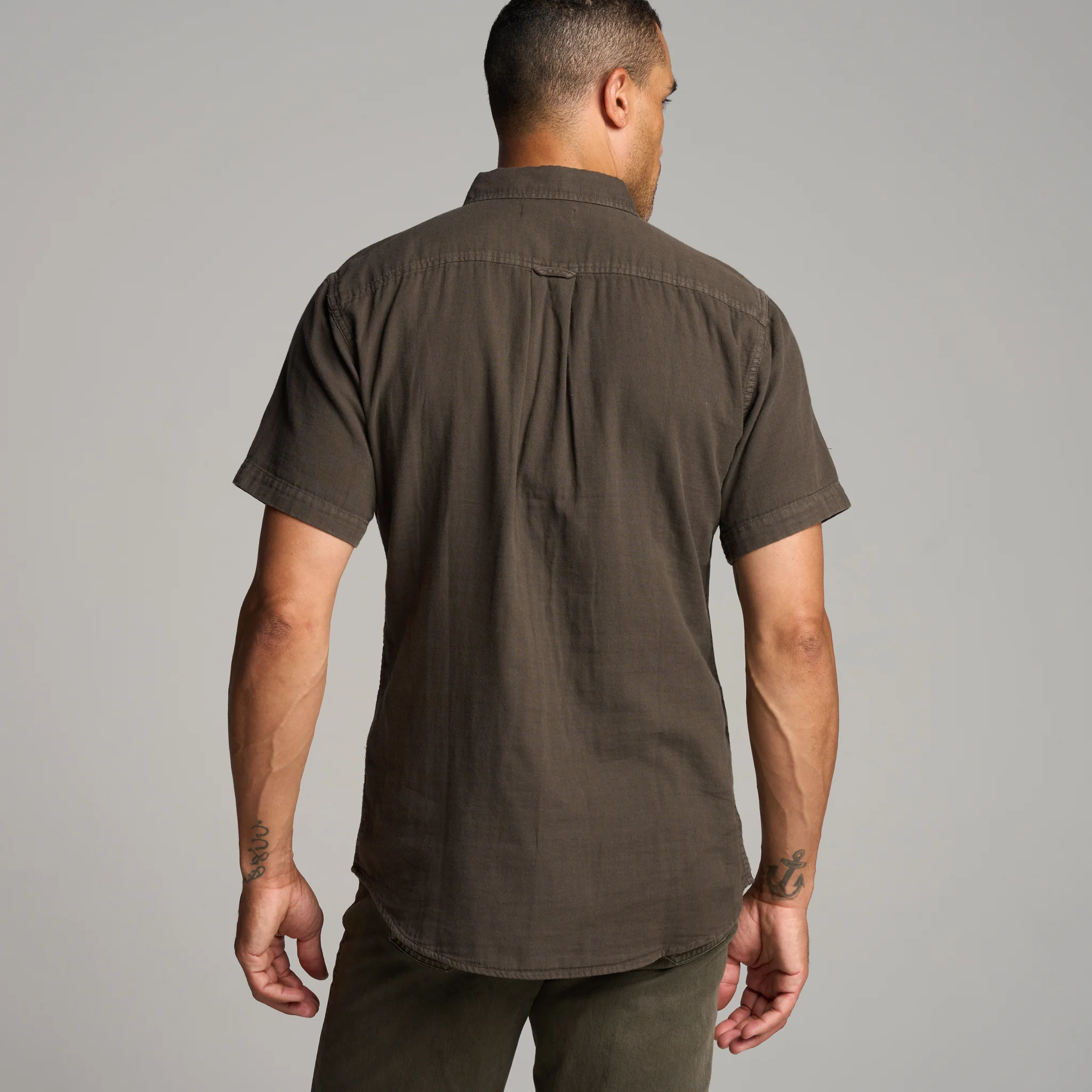 Leeds Cotton Gauze Short Sleeve Shirt - Image 11