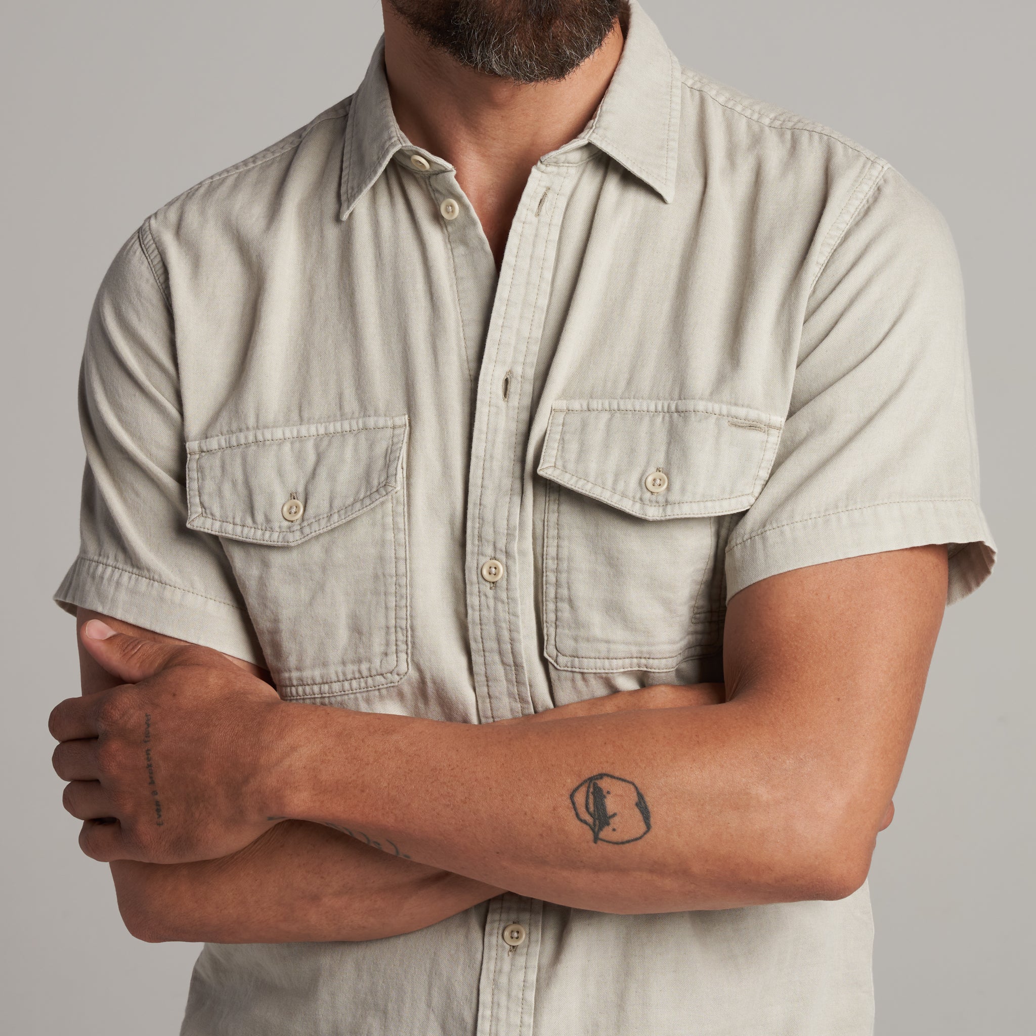 Leeds Cotton Gauze Short Sleeve Shirt - Image 15