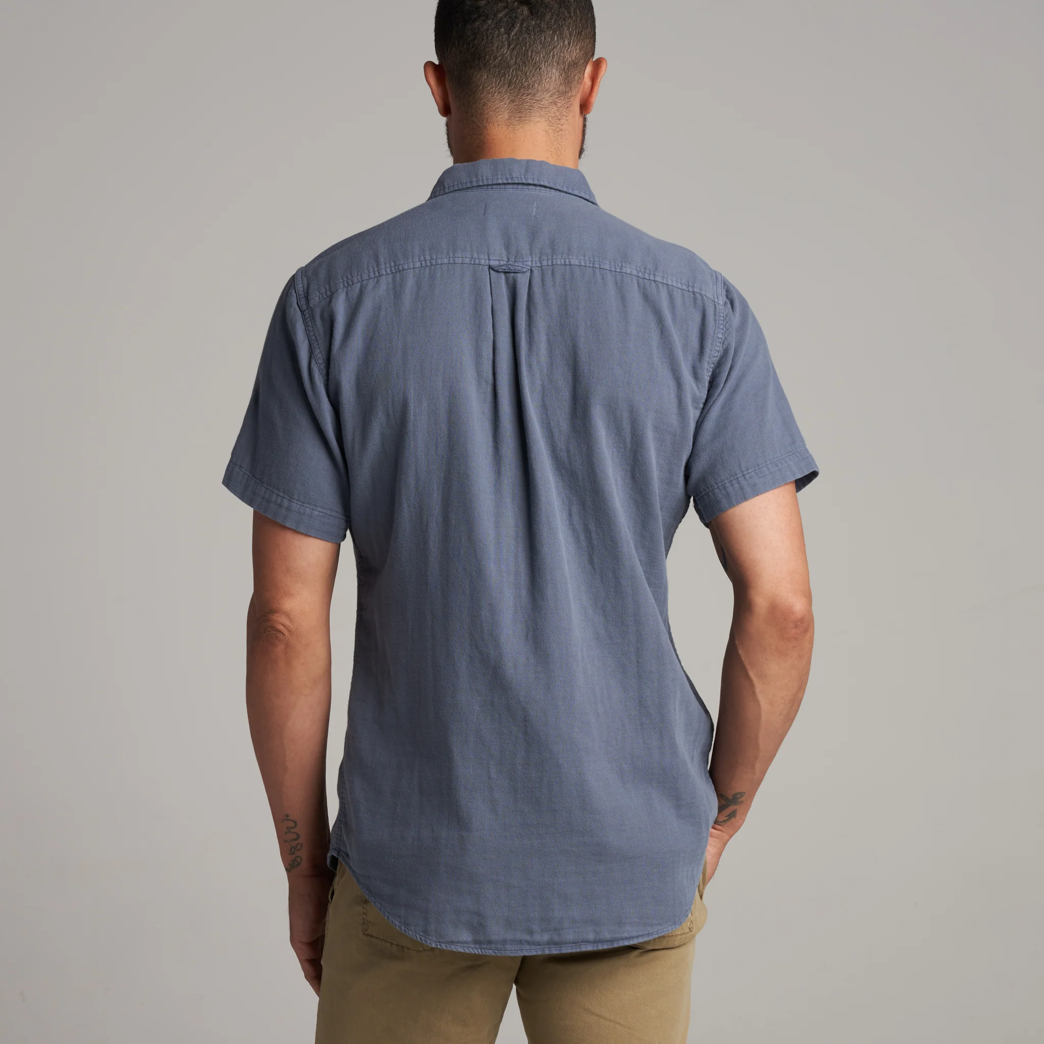 Leeds Cotton Gauze Short Sleeve Shirt - Image 7