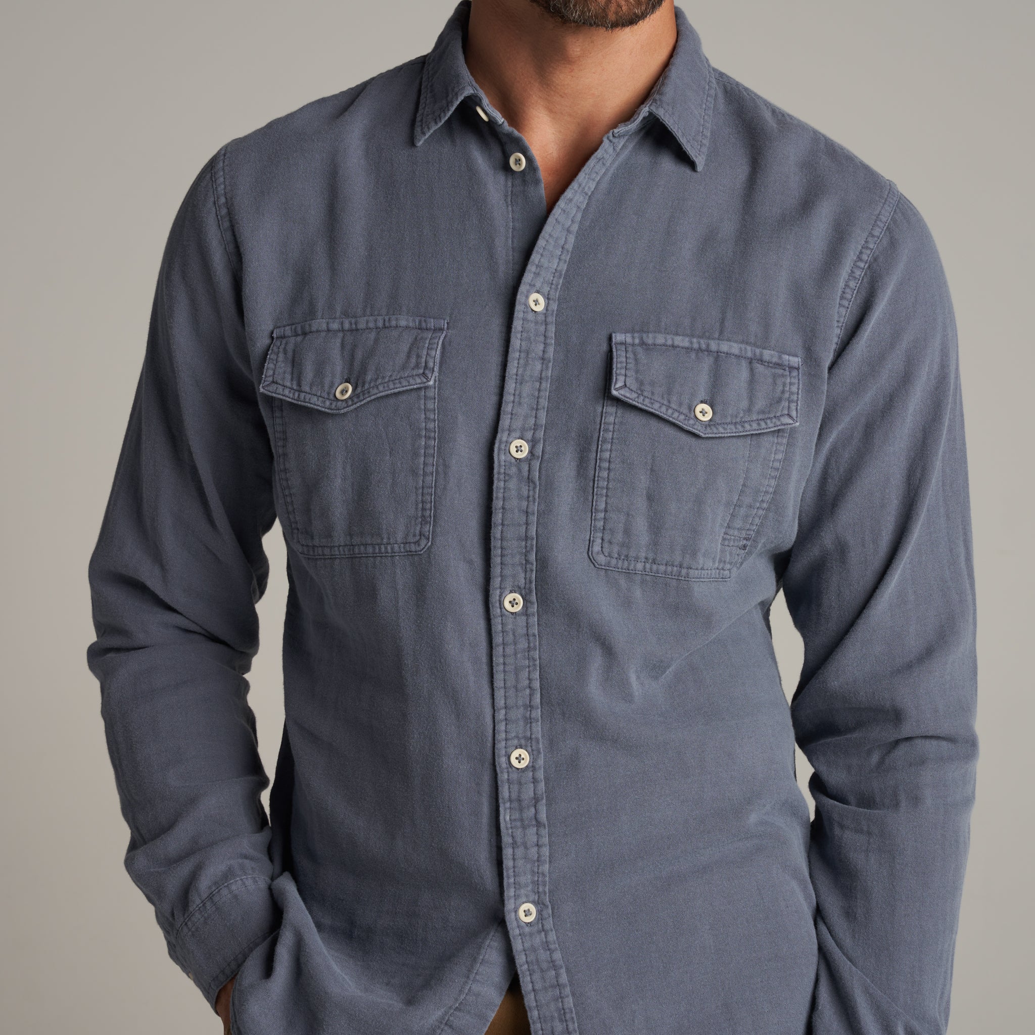 Leeds Double Layer Cotton Gauze Shirt - Image 19