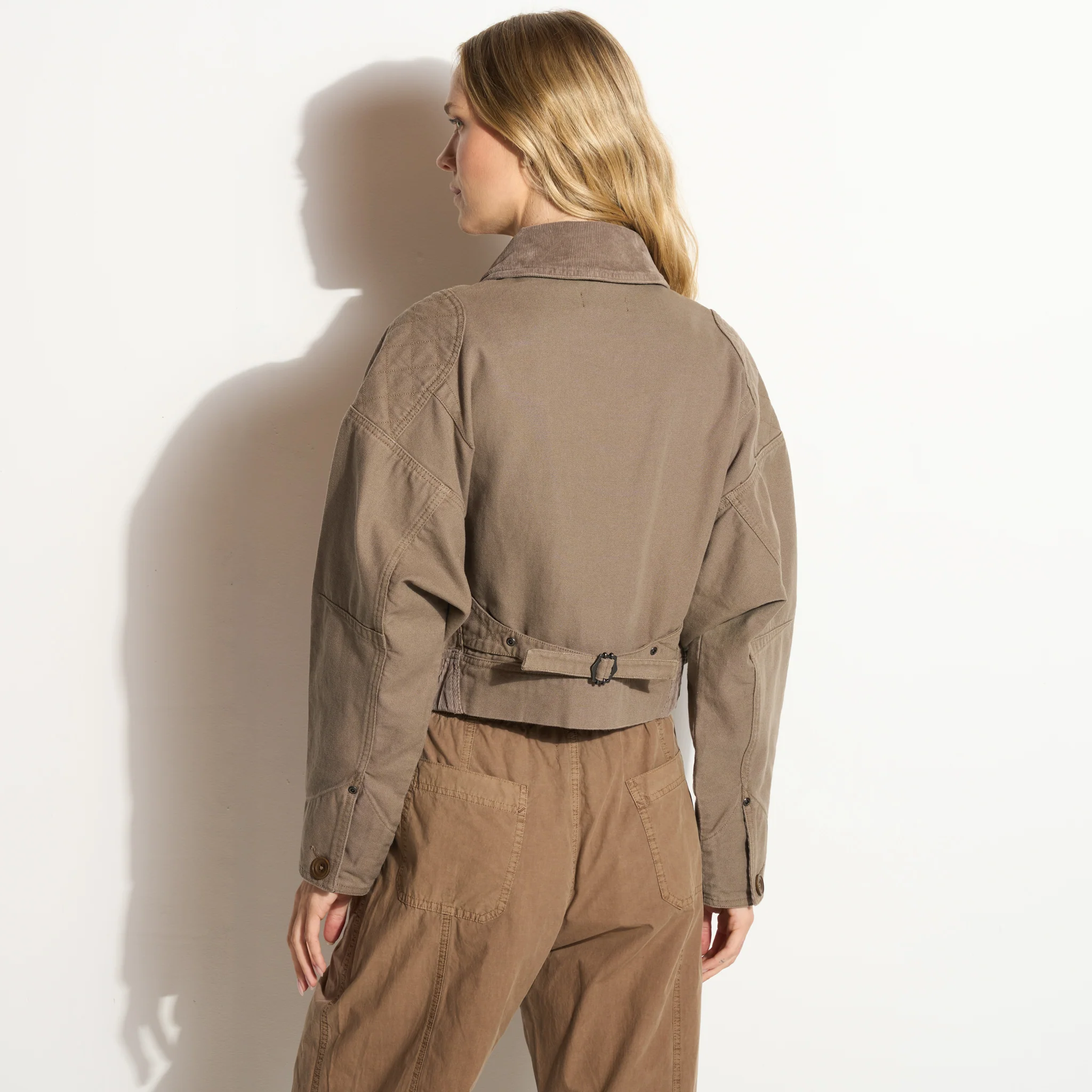 Lewis Canvas Barn Bomber - Image 11