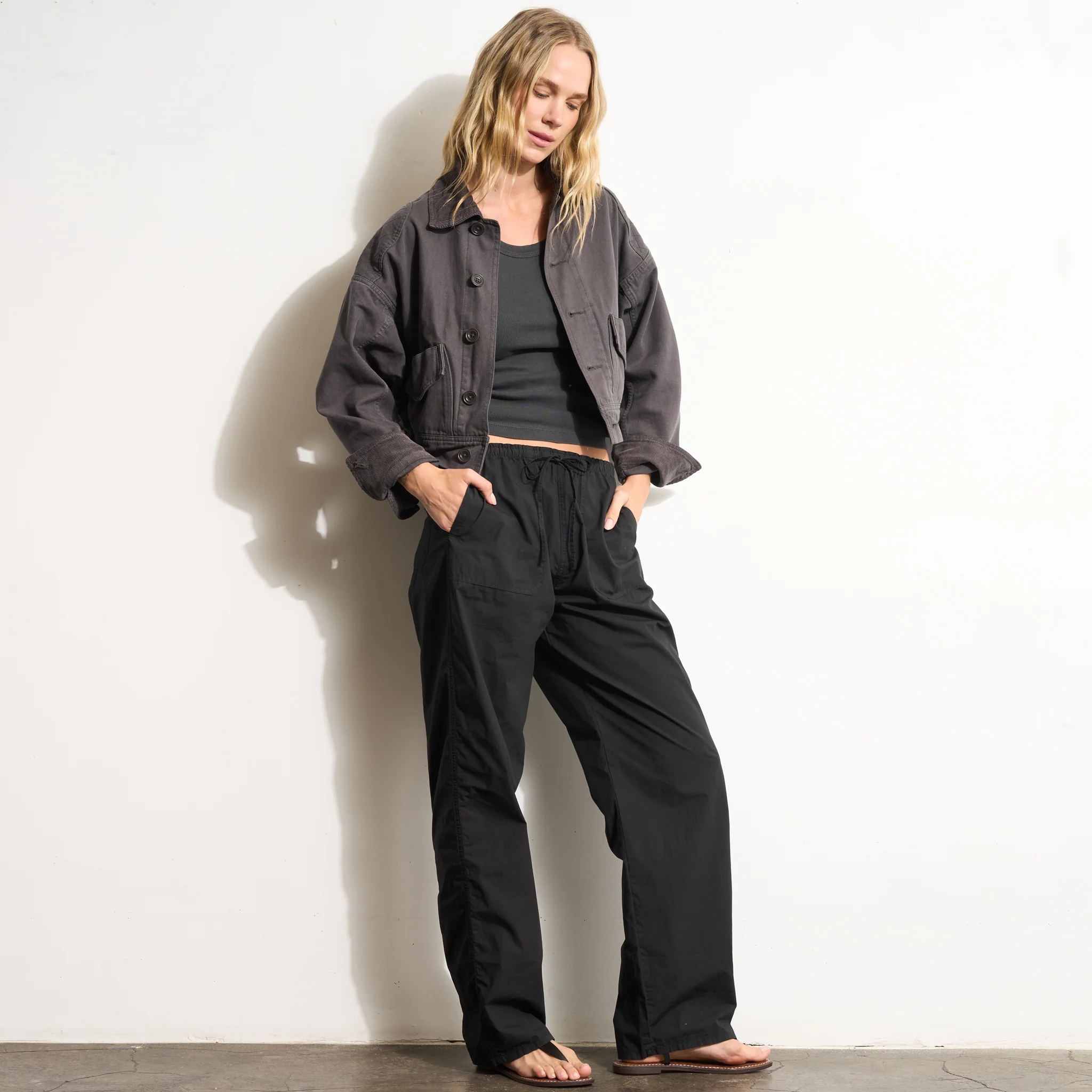 Lewis Canvas Barn Bomber - Image 18