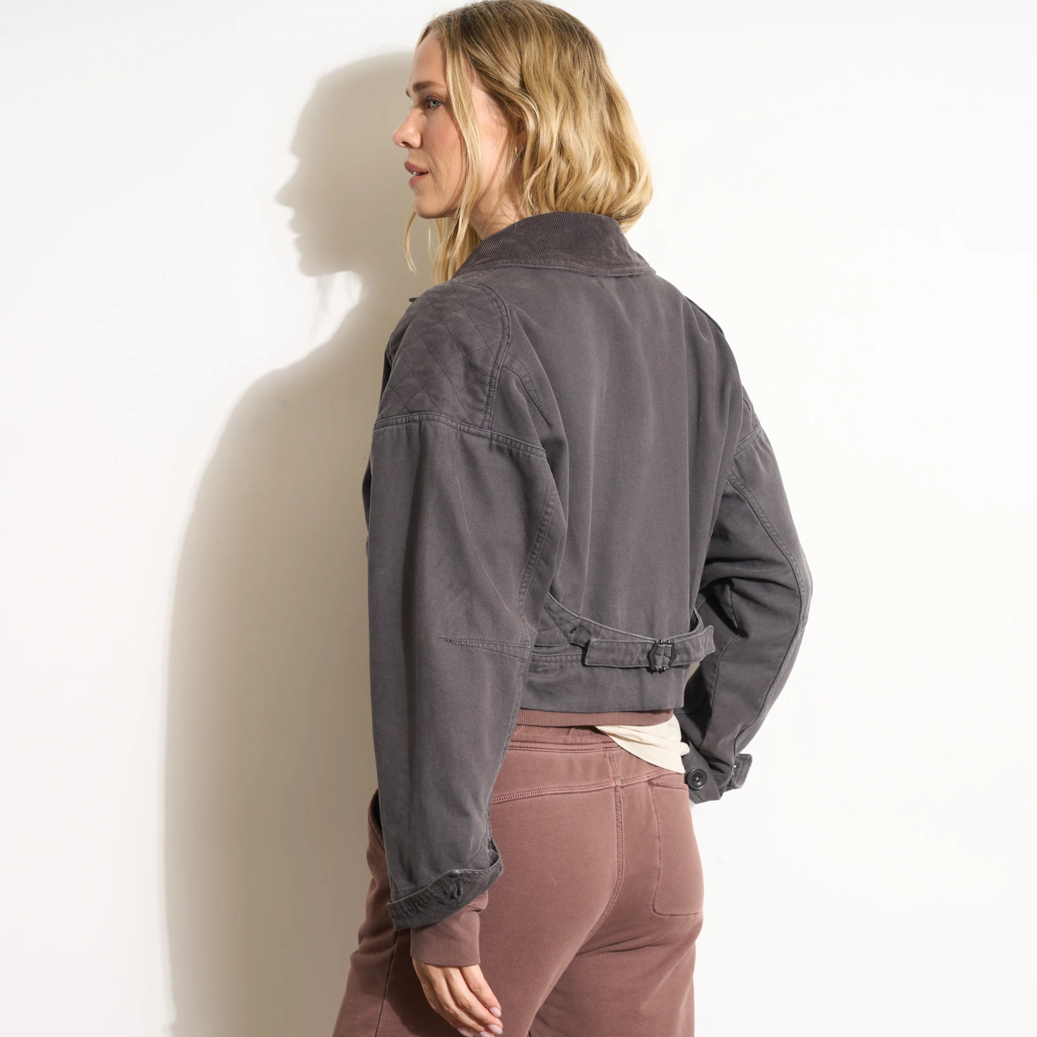 Lewis Canvas Barn Bomber - Image 24