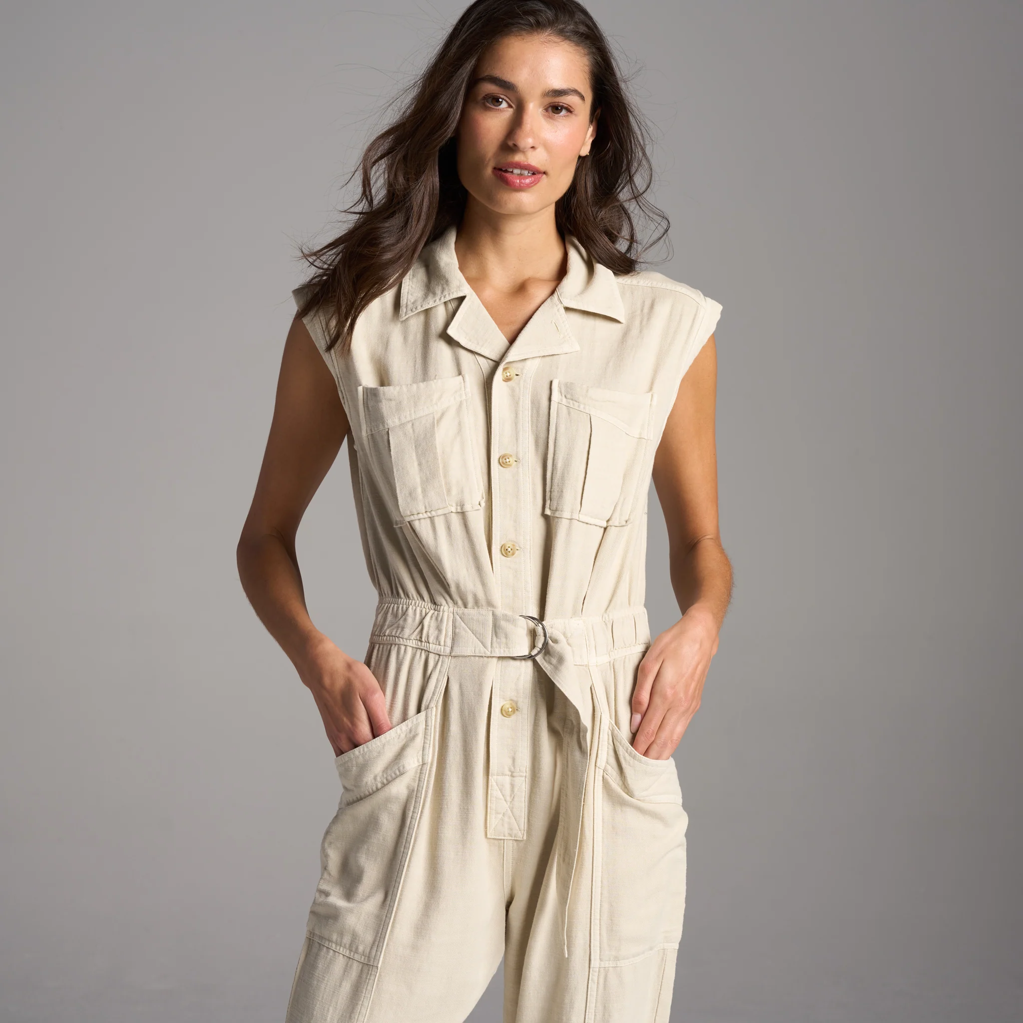 Lincoln Muscle Tank Jumpsuit - Image 7