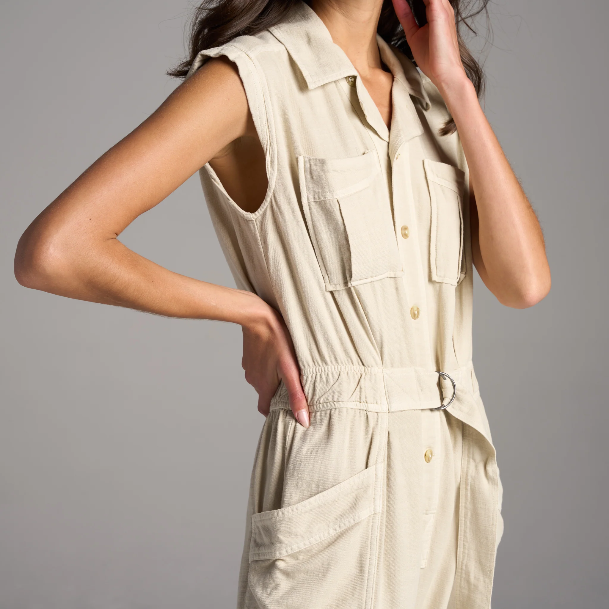 Lincoln Muscle Tank Jumpsuit - Image 8