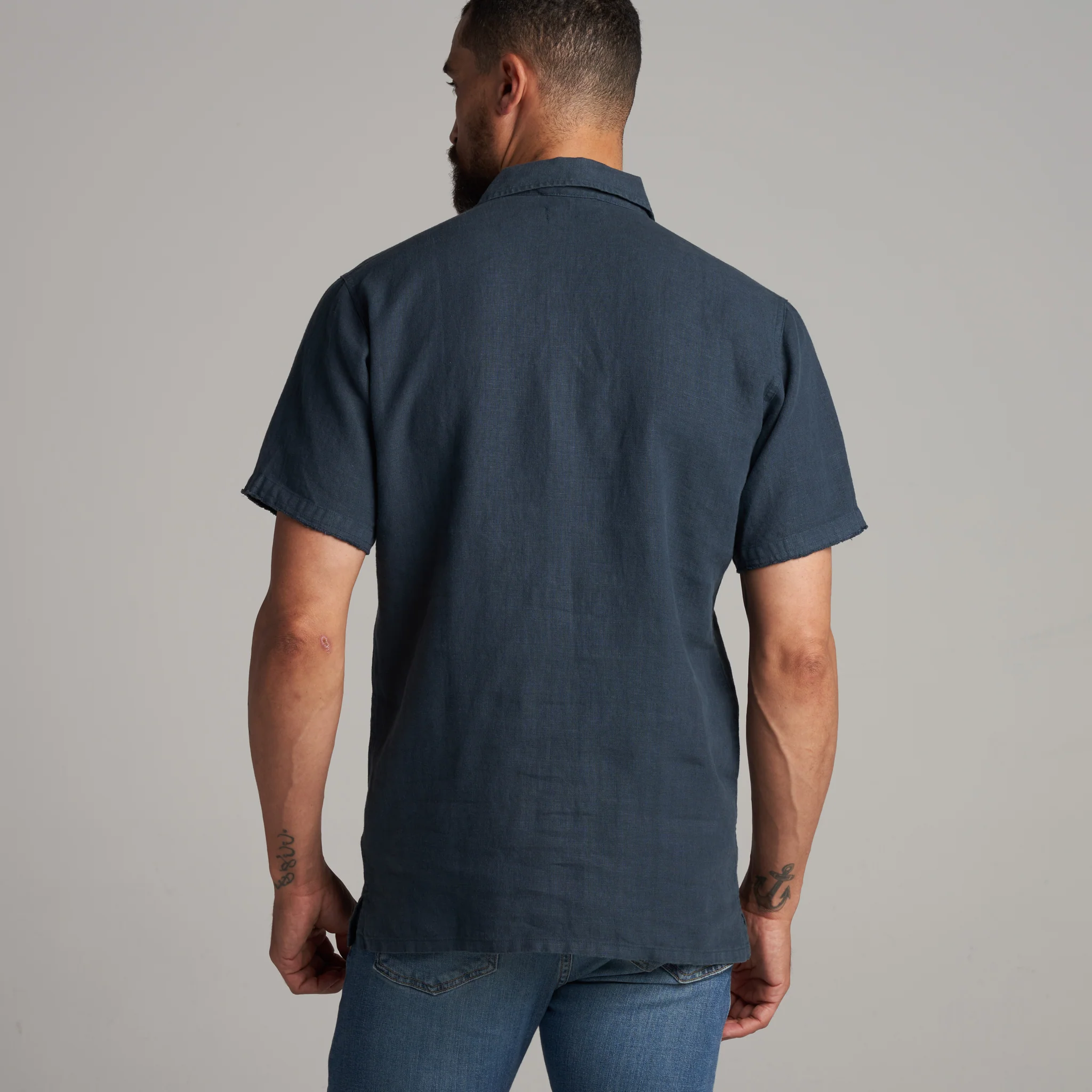 Lyons Short Sleeve Linen Shirt - Image 18