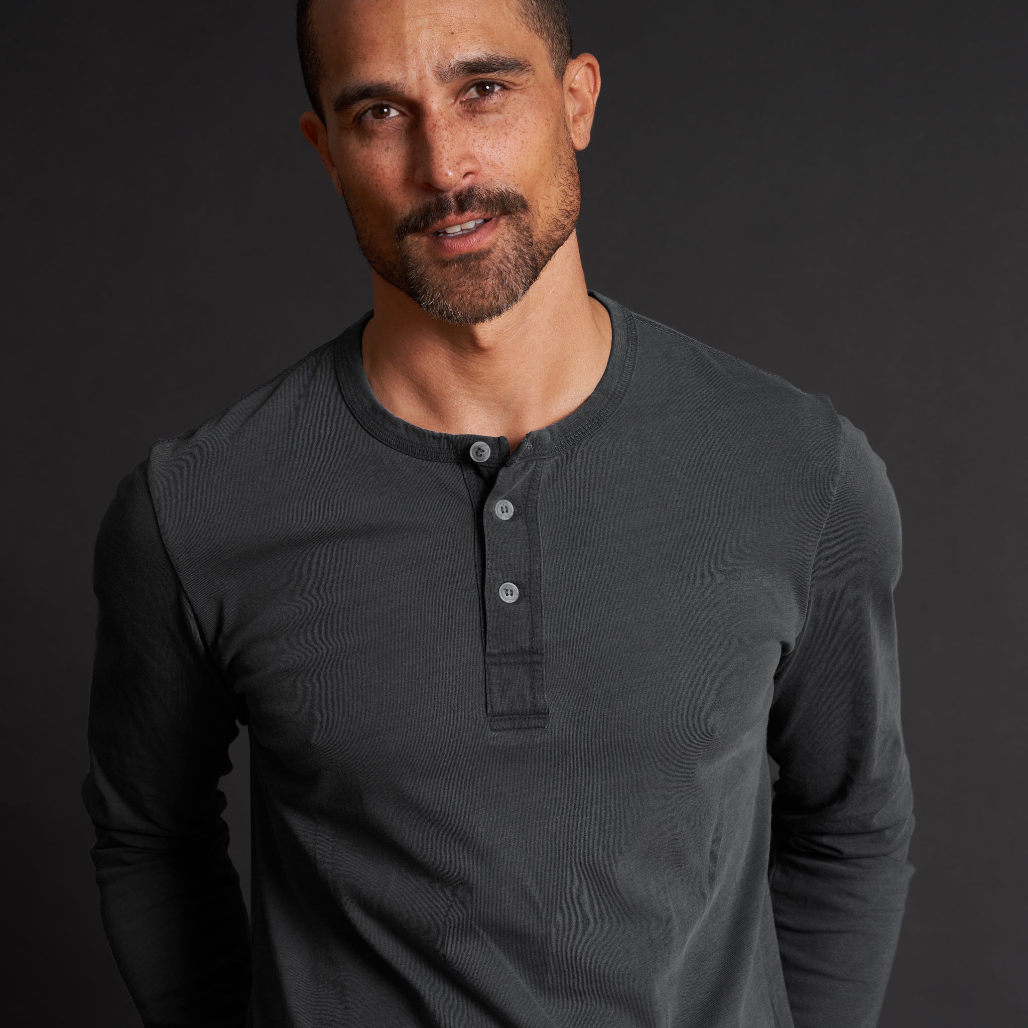 Midland Long Sleeve Henley - Image 7