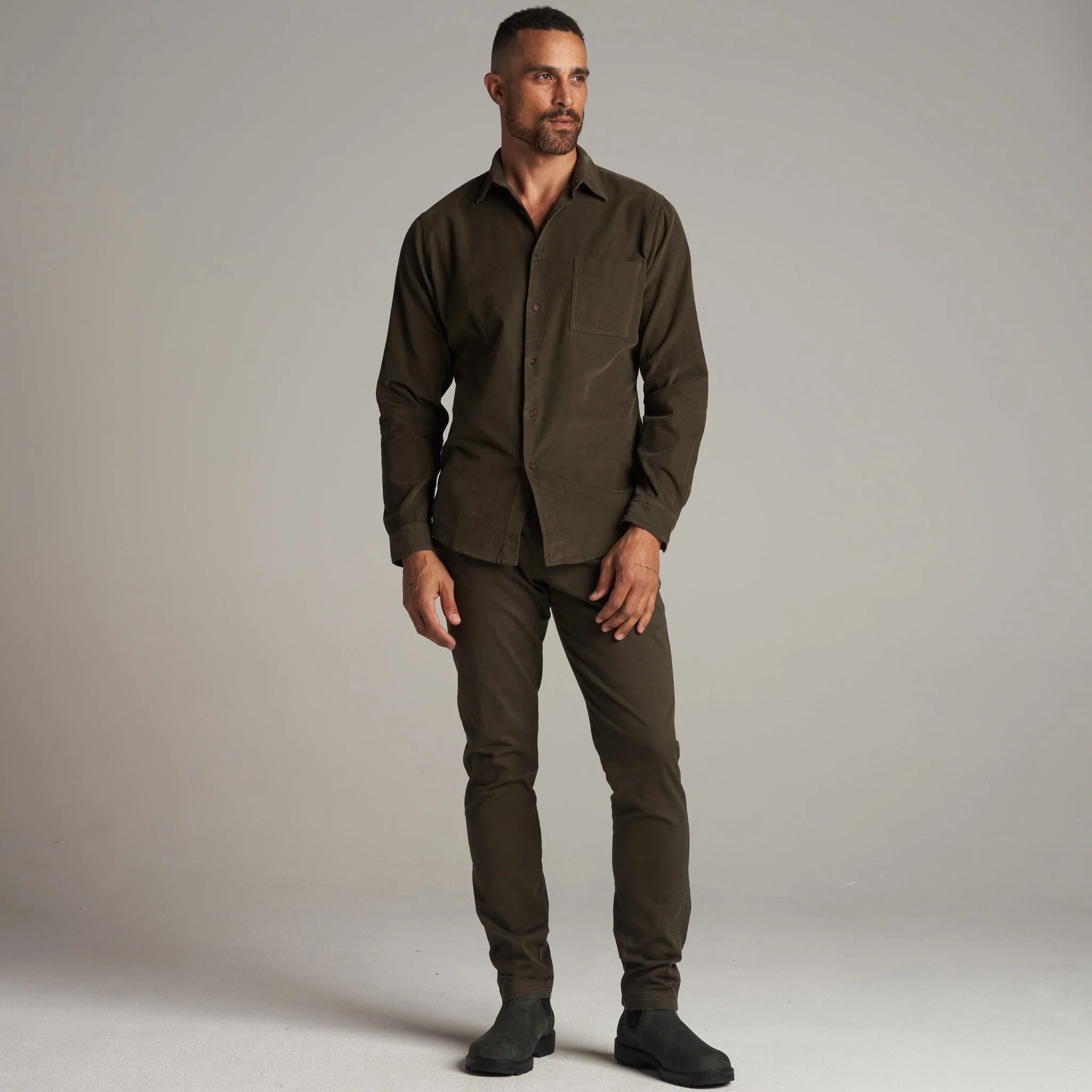 Nobel Fine Wale Cord Shirt - Image 13