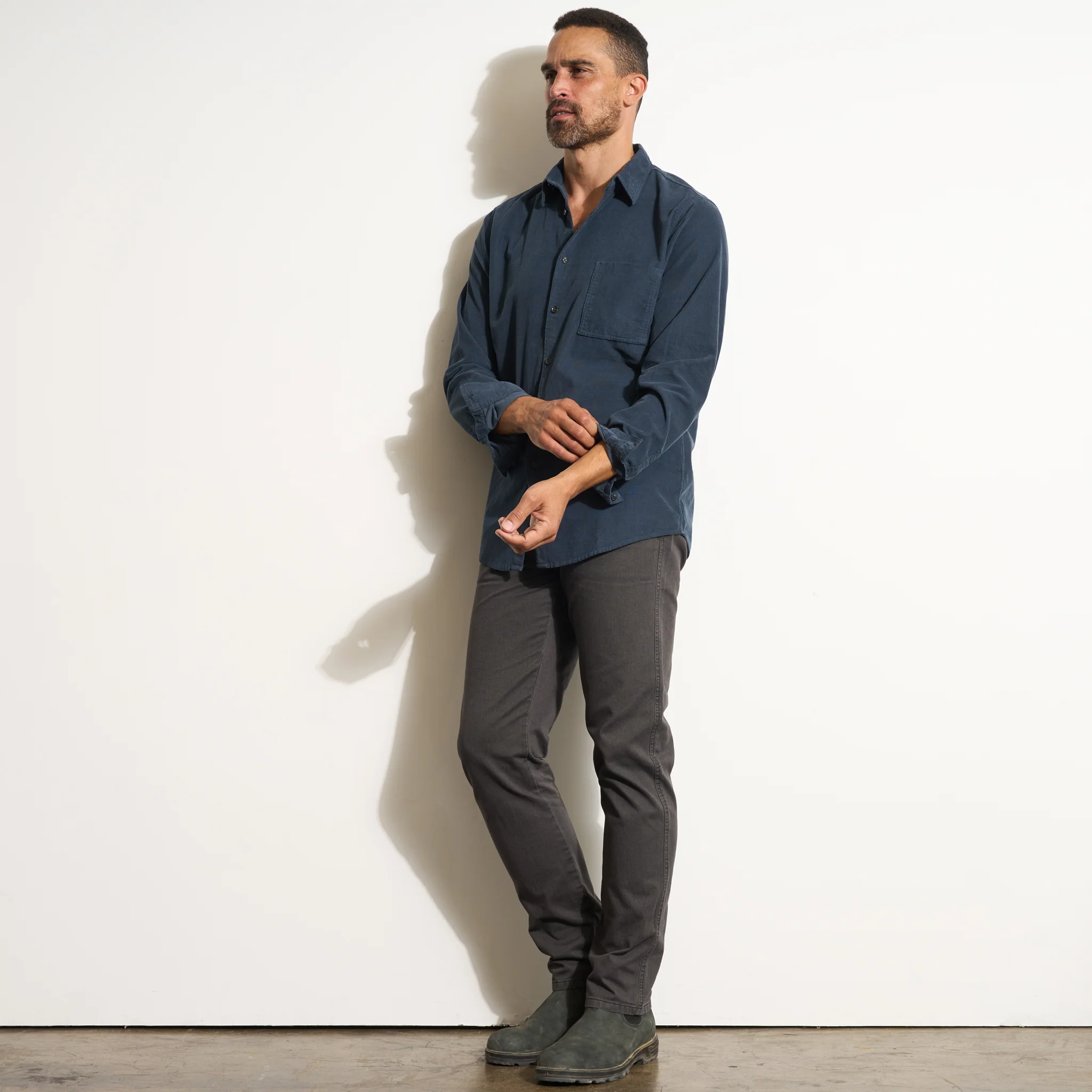 Nobel Fine Wale Cord Shirt - Image 25