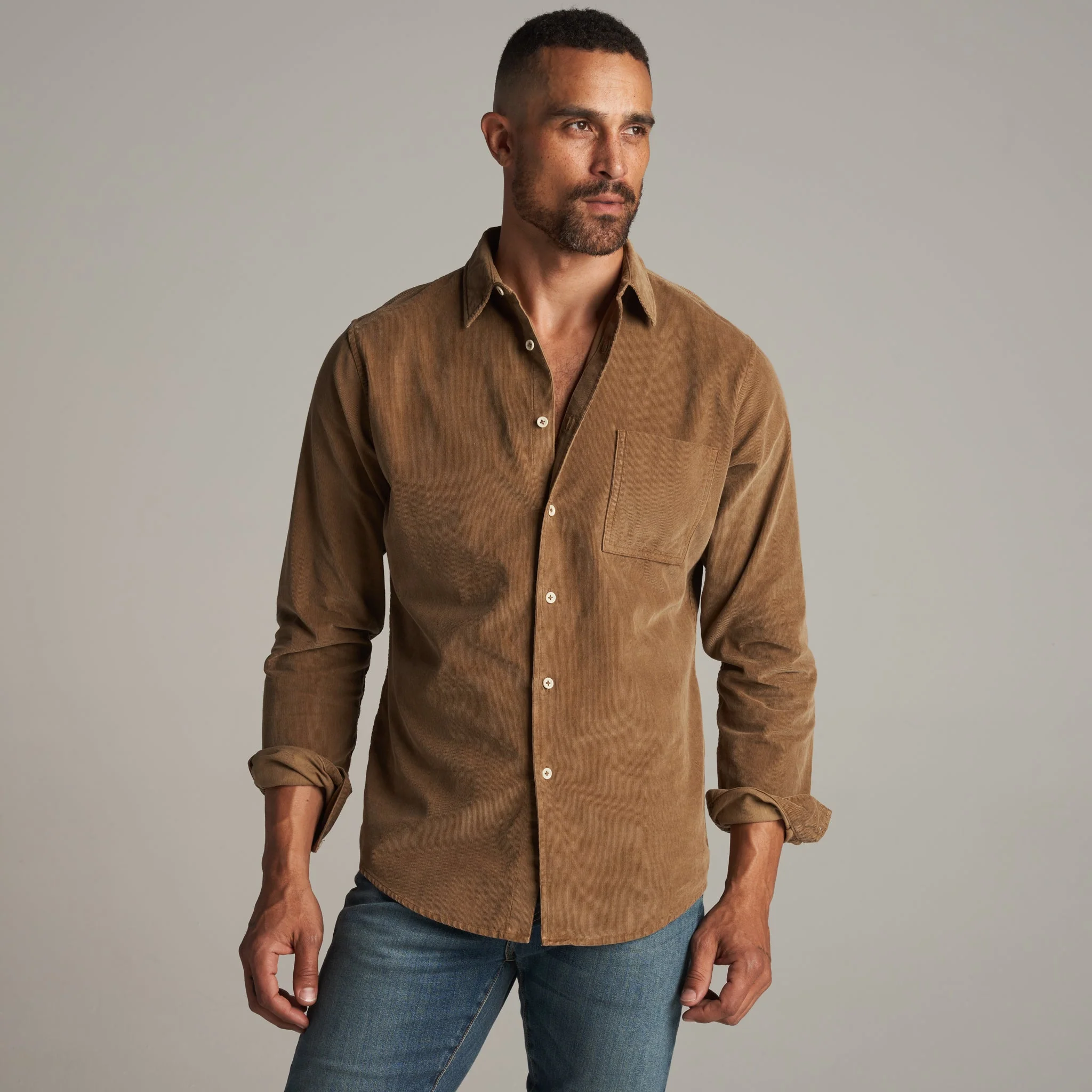 Nobel Fine Wale Cord Shirt - Image 8