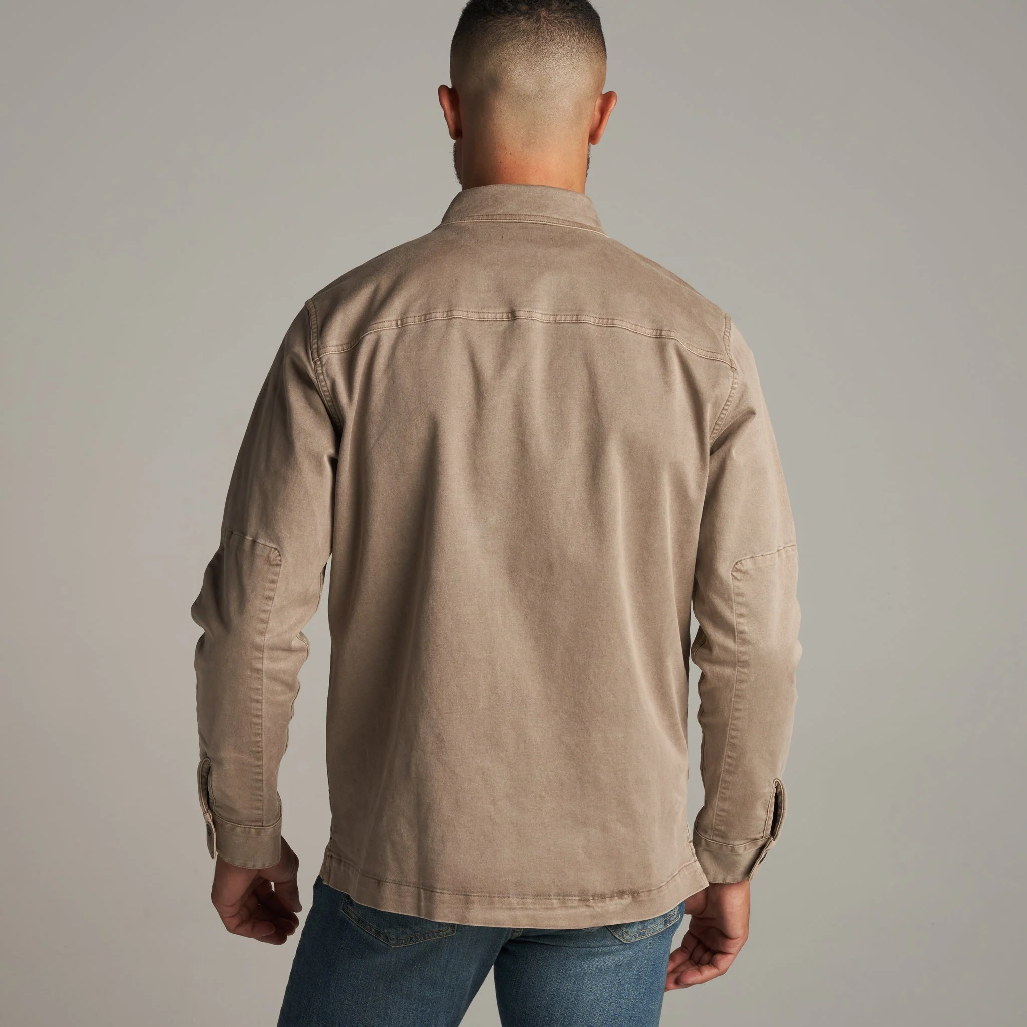 Odessa Mid-Century Twill Field Jacket - Image 15
