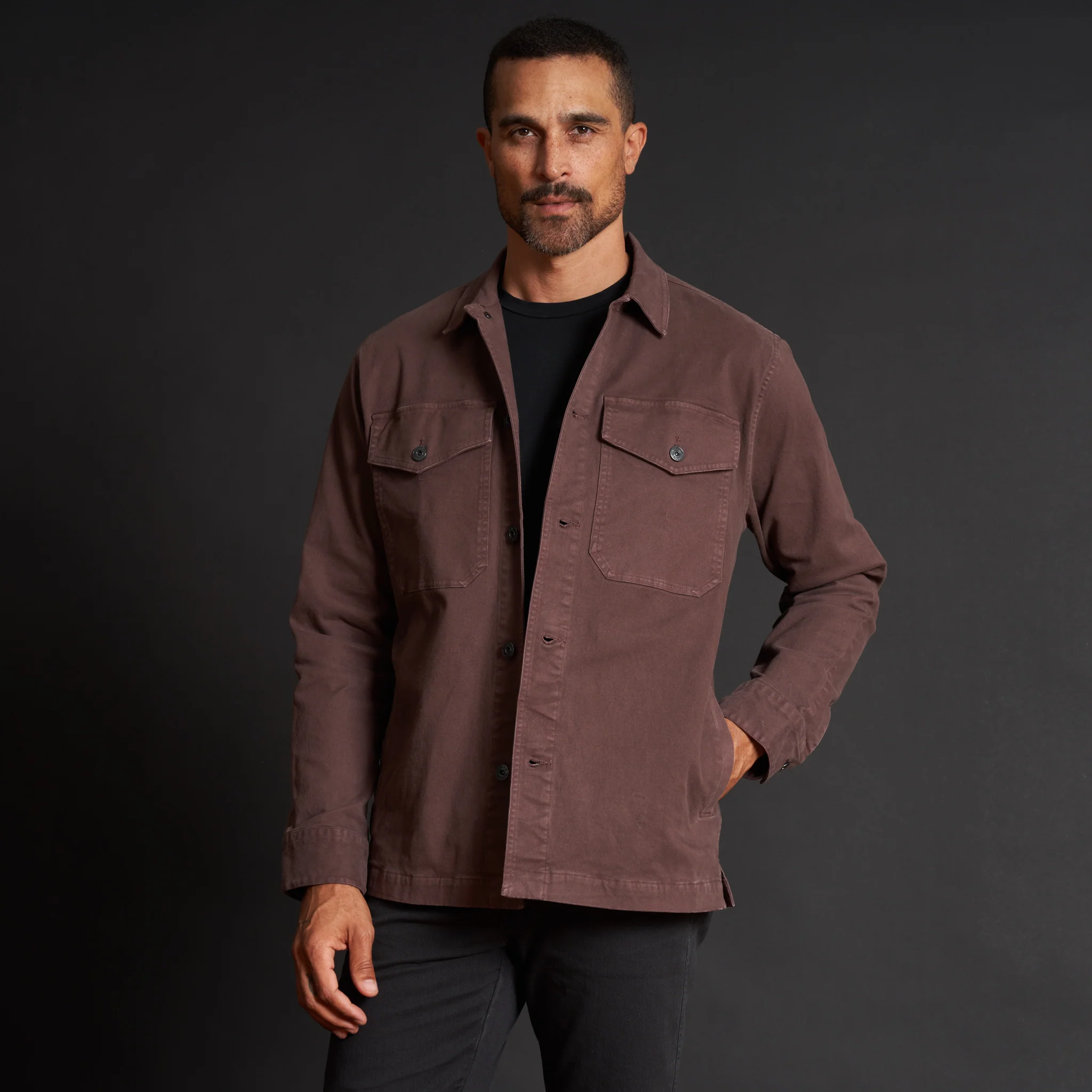 Odessa Mid-Century Twill Field Jacket - Image 12