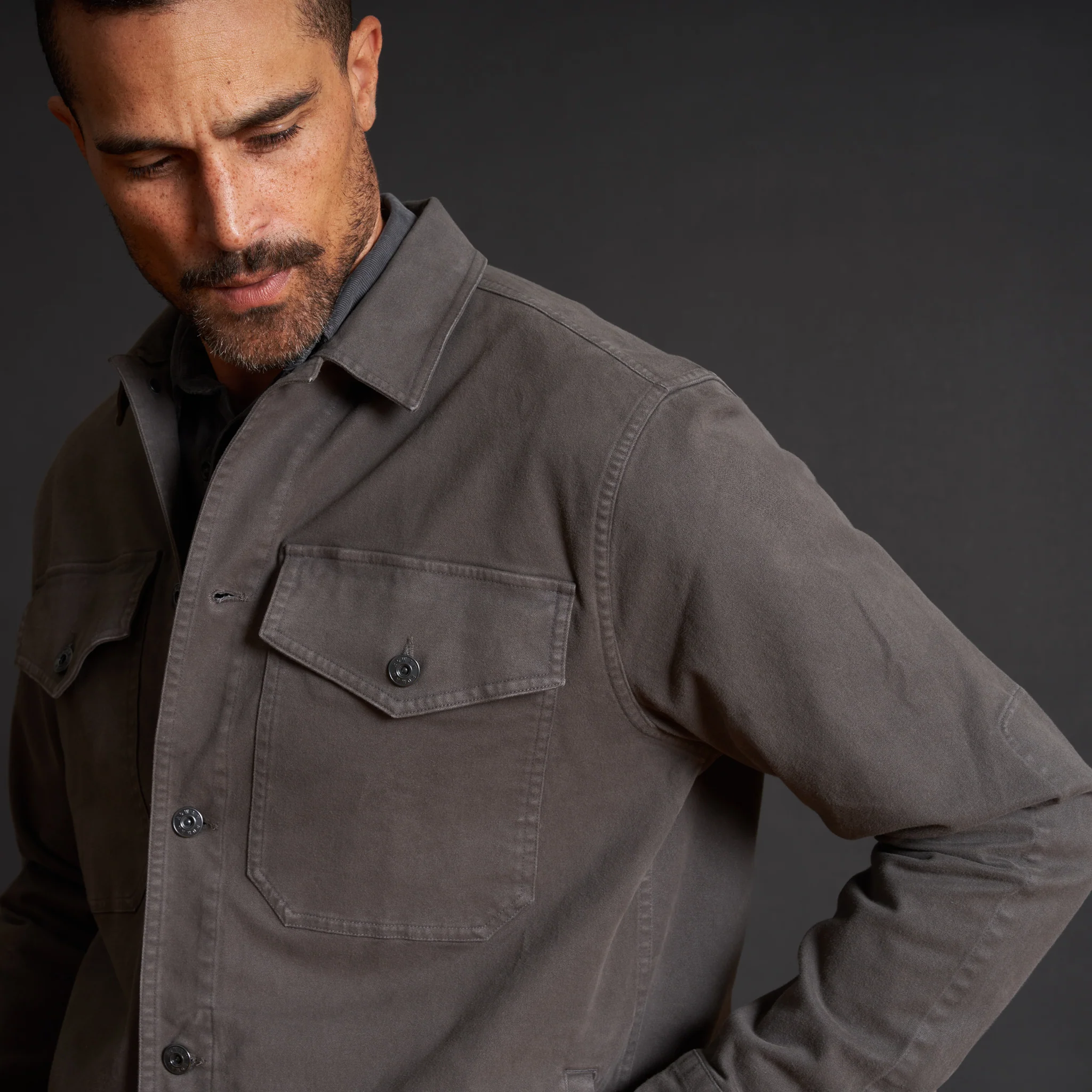Odessa Mid-Century Twill Field Jacket - Image 24