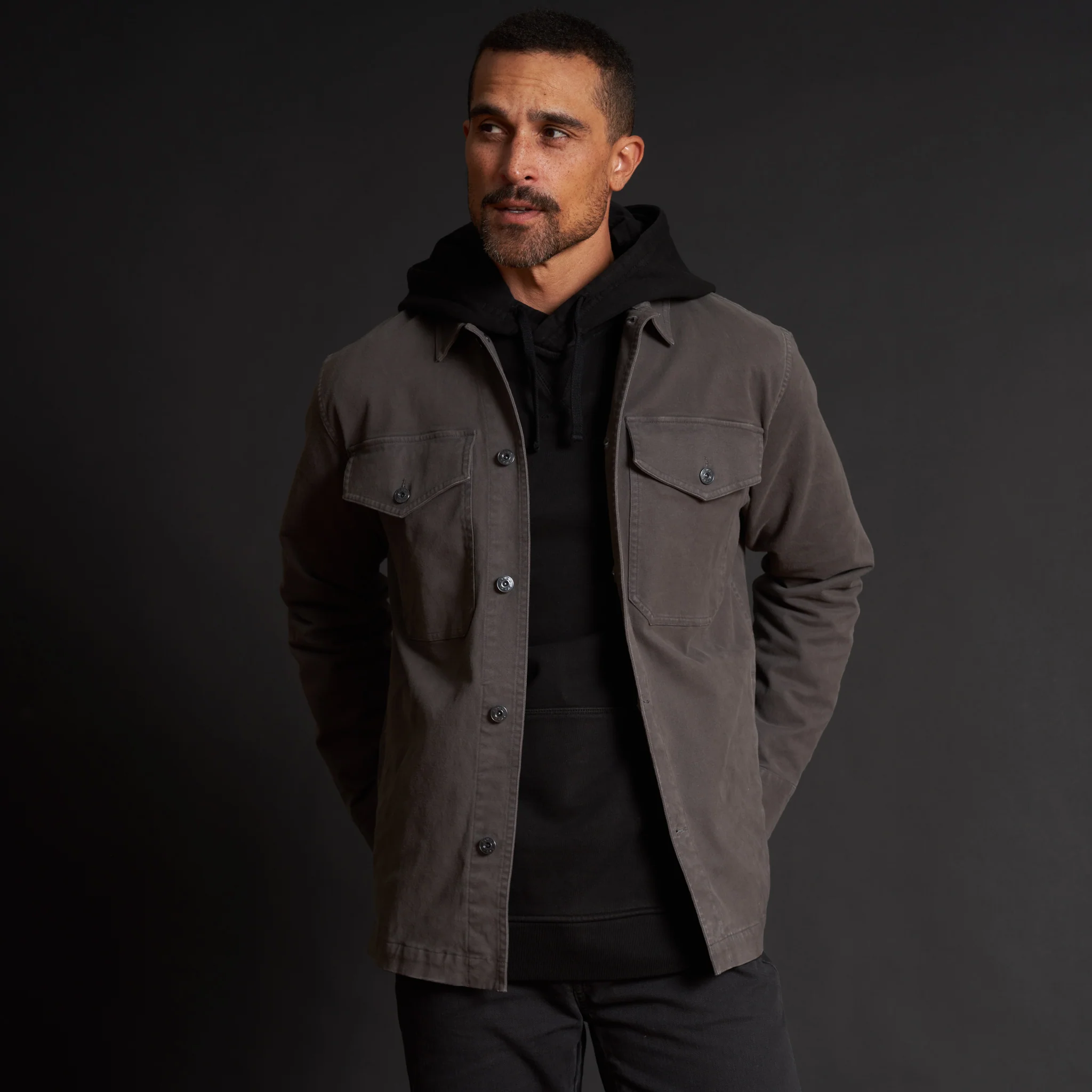 Odessa Mid-Century Twill Field Jacket - Image 25