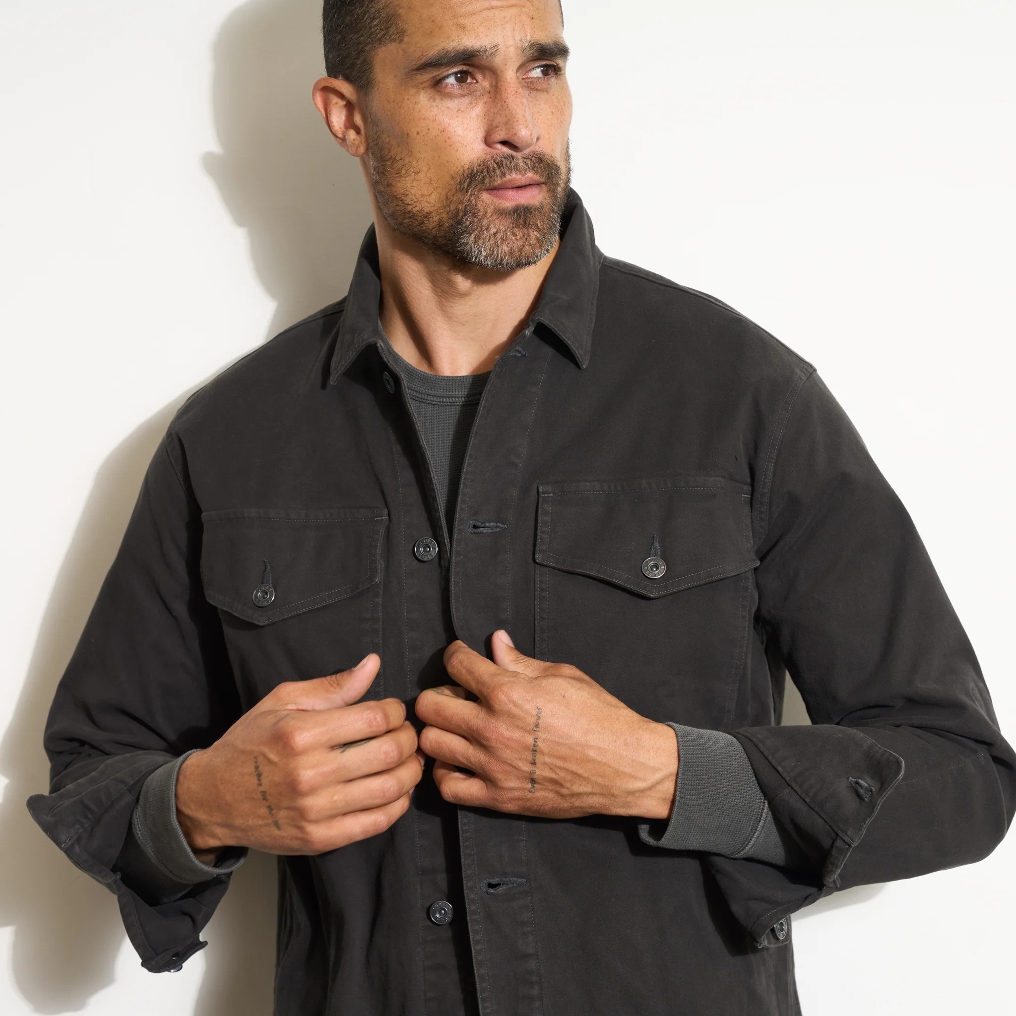 Odessa Mid-Century Twill Field Jacket - Image 8