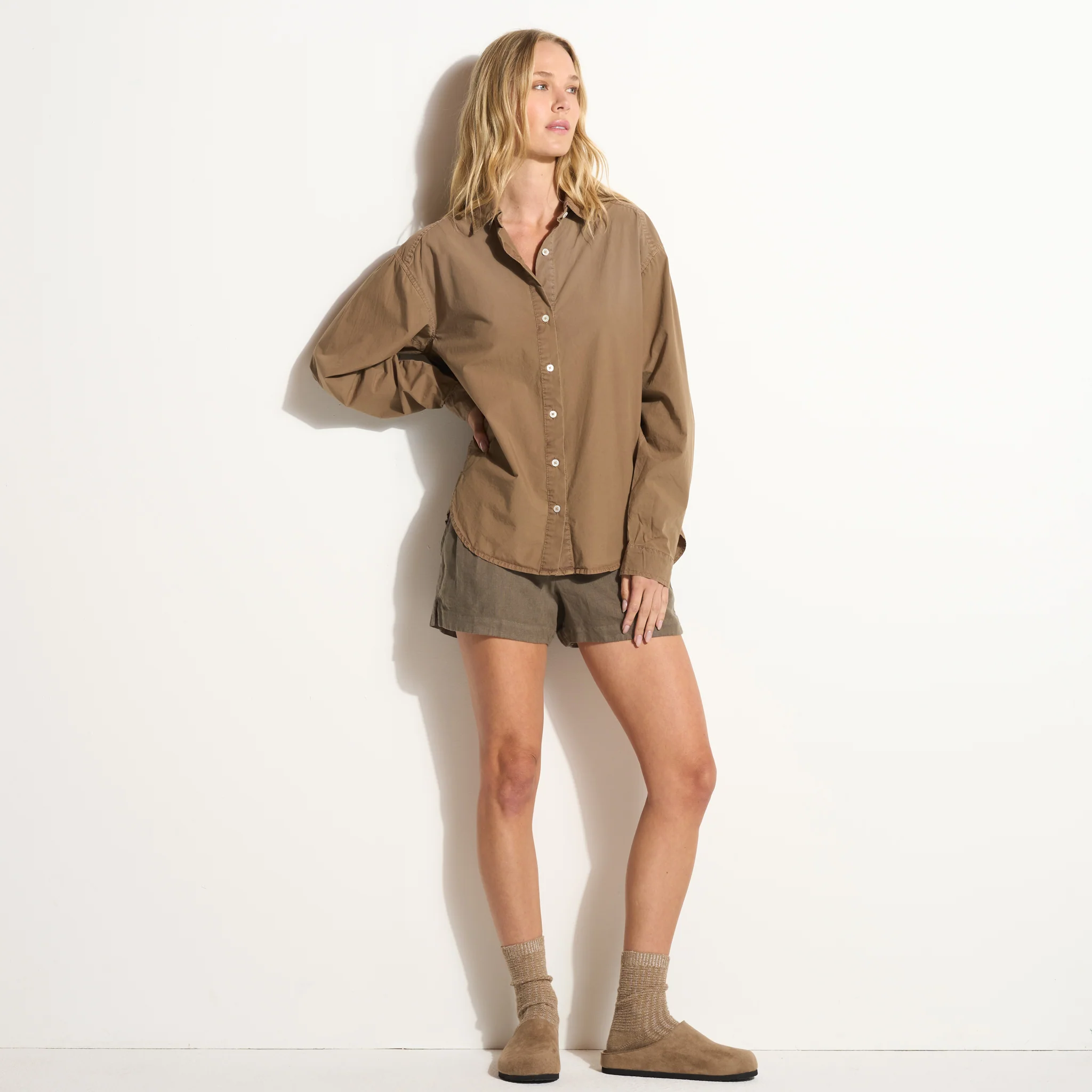 Ophelia Poplin Boyfriend Shirt - Image 4