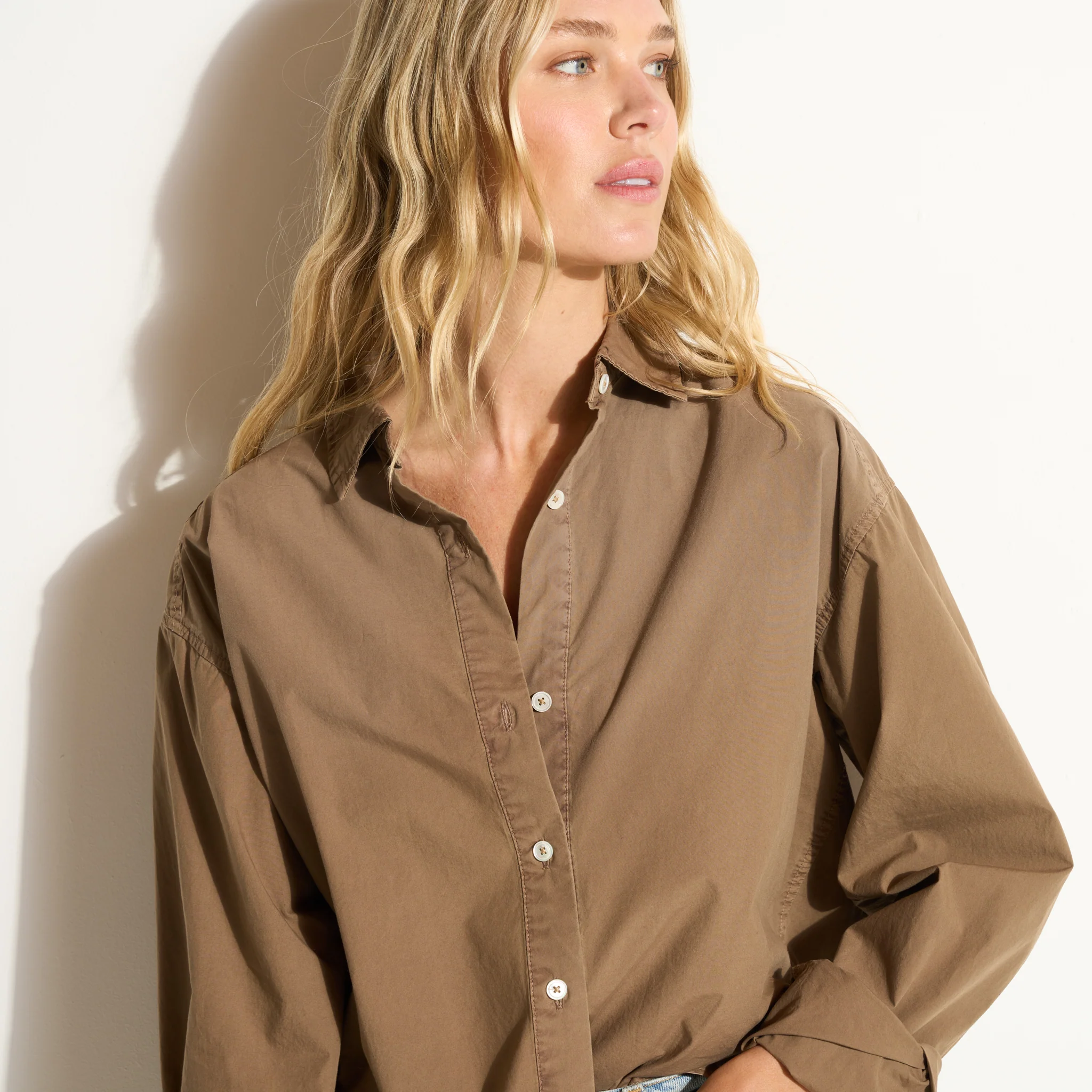Ophelia Poplin Boyfriend Shirt - Image 5
