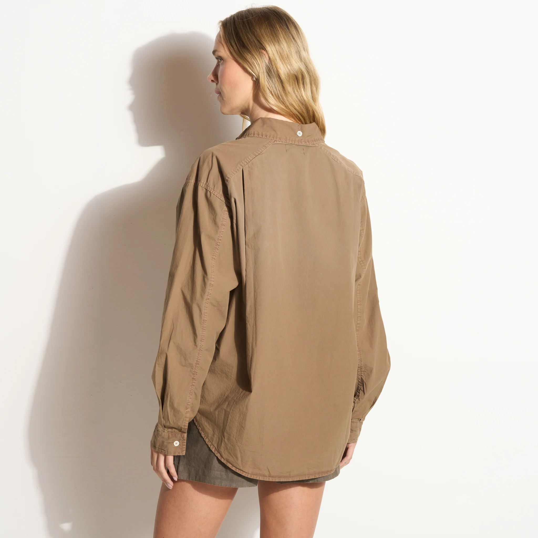 Ophelia Poplin Boyfriend Shirt - Image 7