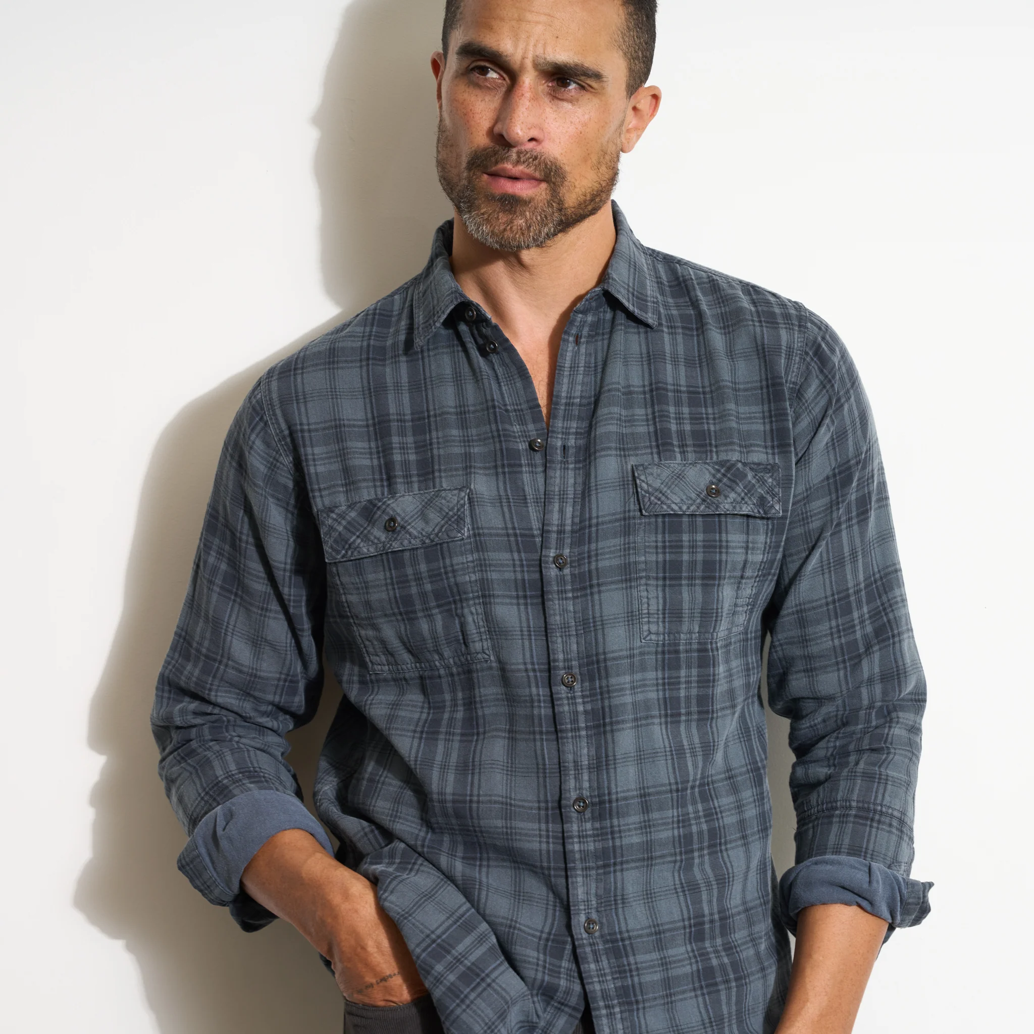 Redding Long Sleeve Plaid Shirt - Image 12