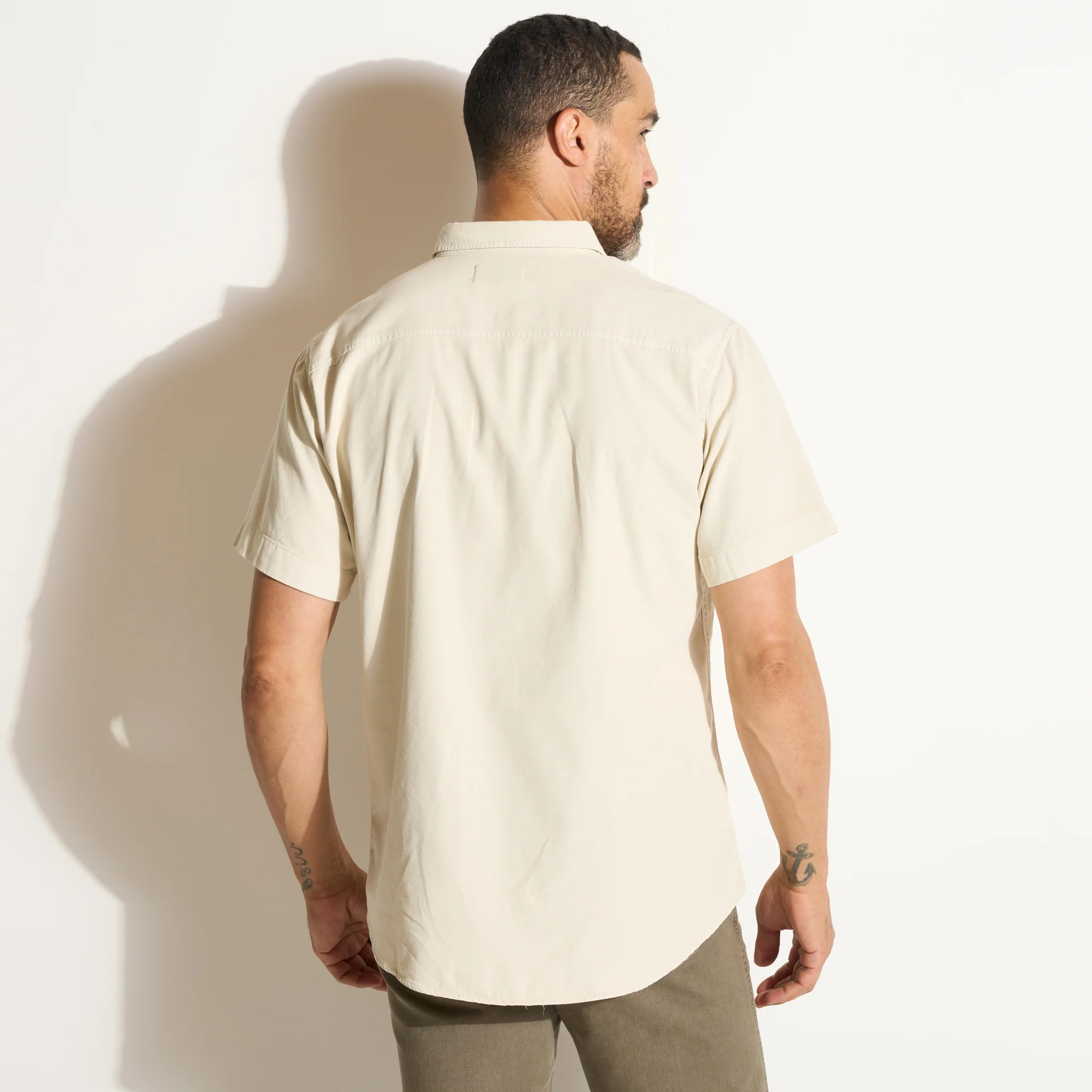 Riley Heritage Twill Short Sleeve Shirt - Image 8