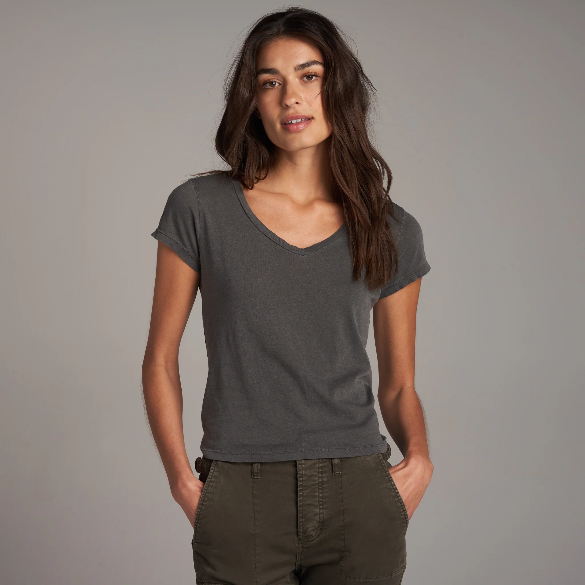 Tyler V Neck Tee - Image 11